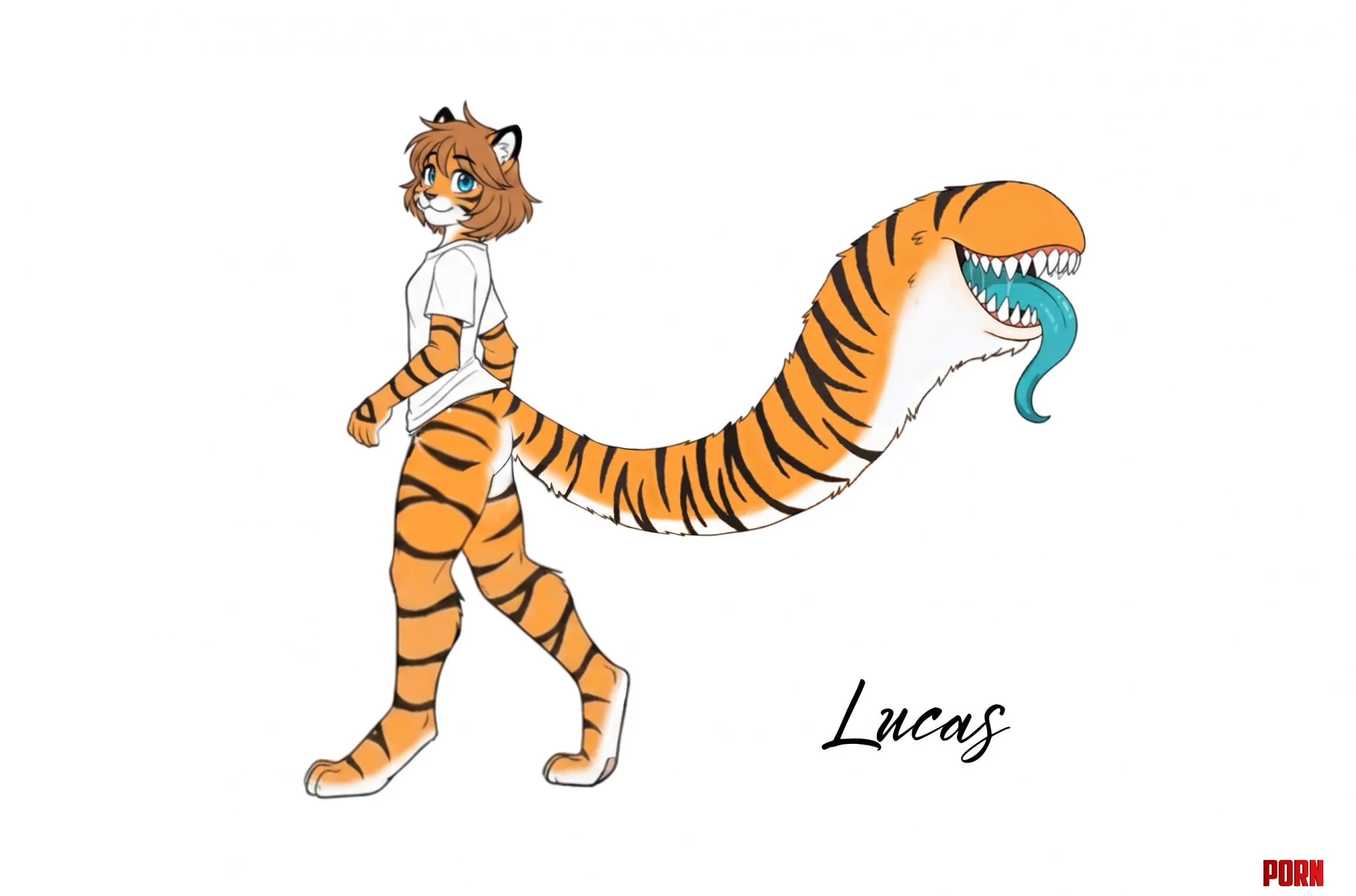 {Image} A Simple Seven Foot tall Tailmaw 🎨 by me by ___cool____