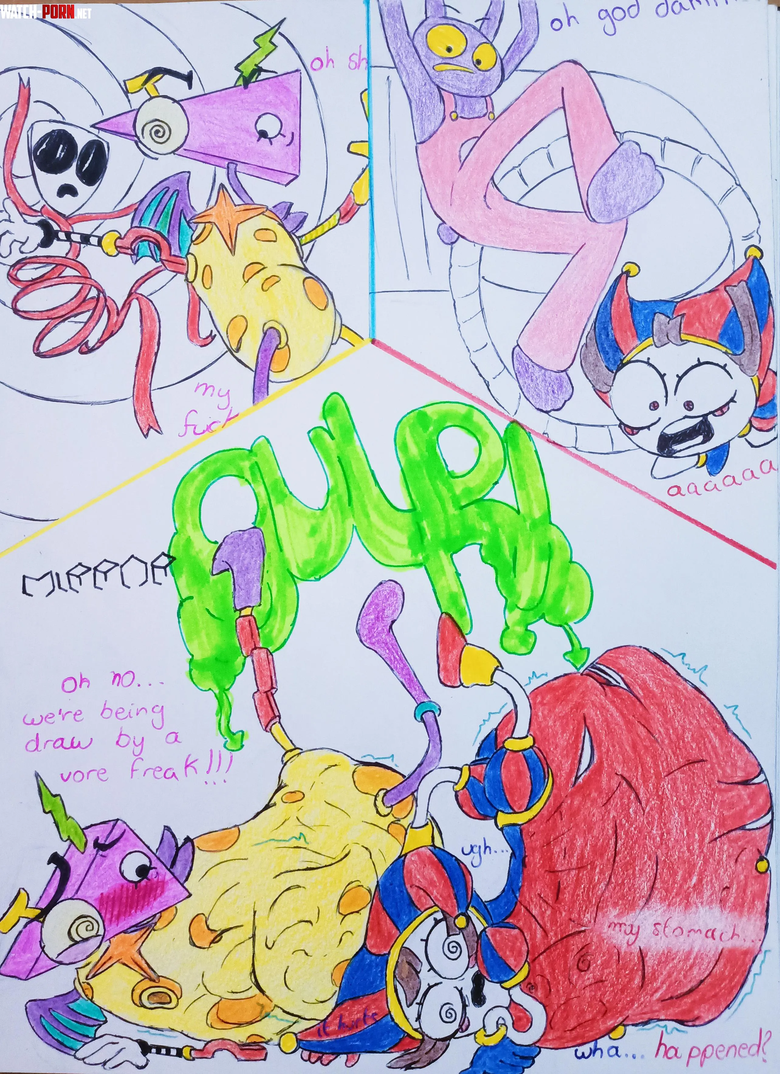 {image} Drop On your Teammate! Art by me/The Fatty Mirror on aryion by Interruptor_Dorado