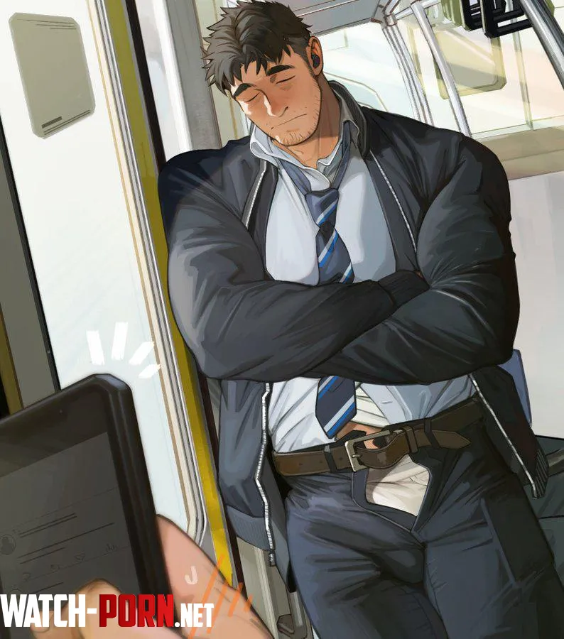 Someone seems to be tired of work... with the zipper down by Normal_Equivalent_11