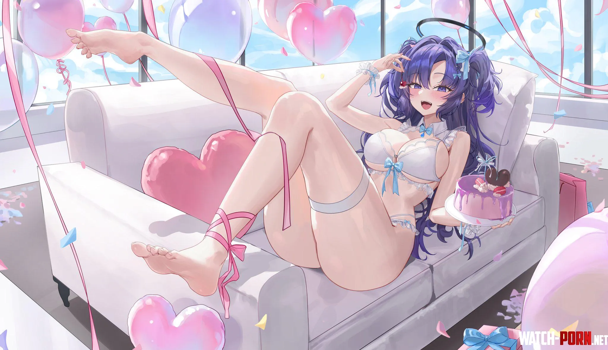 Happy Birthday Yuuka statuesque (hido_88) [Blue Archive] by elegantloveglimmer