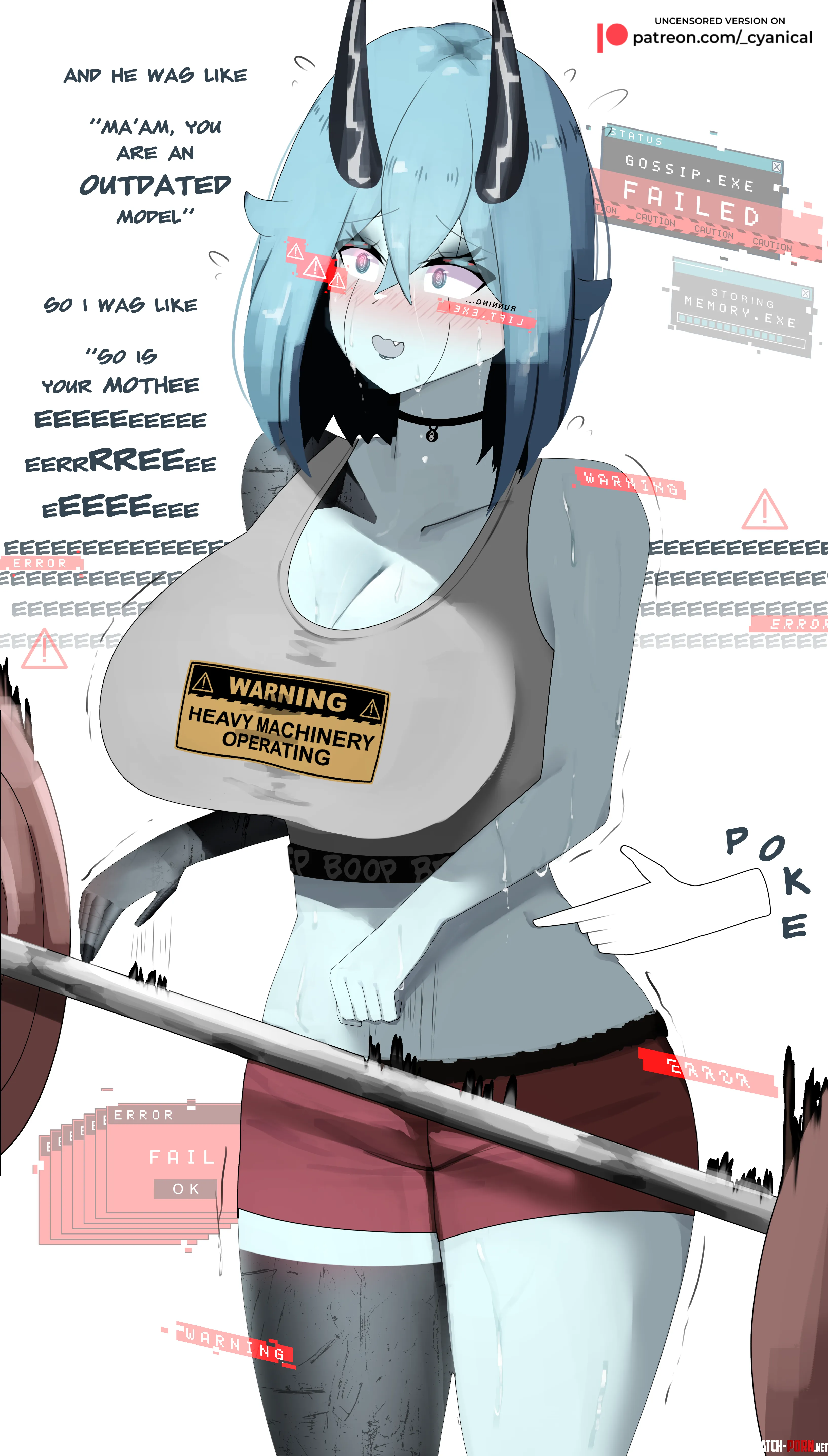 Silly Girl Gets Pranked and Destroys Gym Floor [OC] by -Cyanical