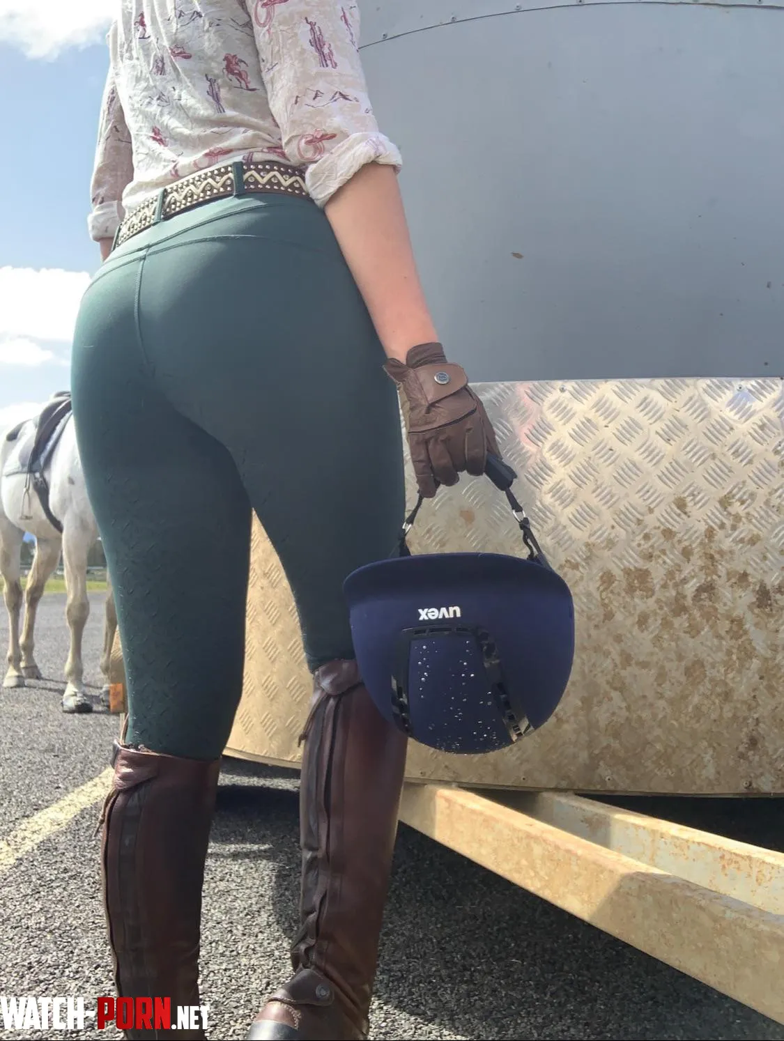 Those HorseGirl Thighs don’t make Themselves by the_lingerie_cowgirl