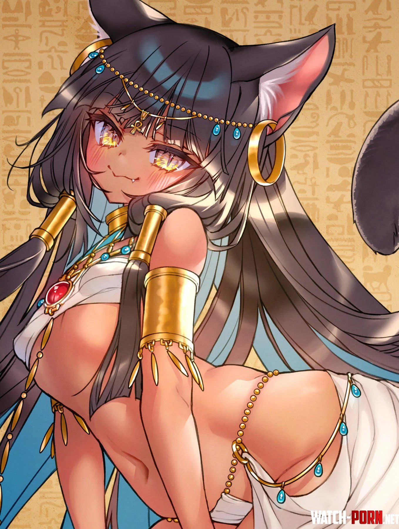 Smug Bastet [Original] by Keyblade_Yoshi