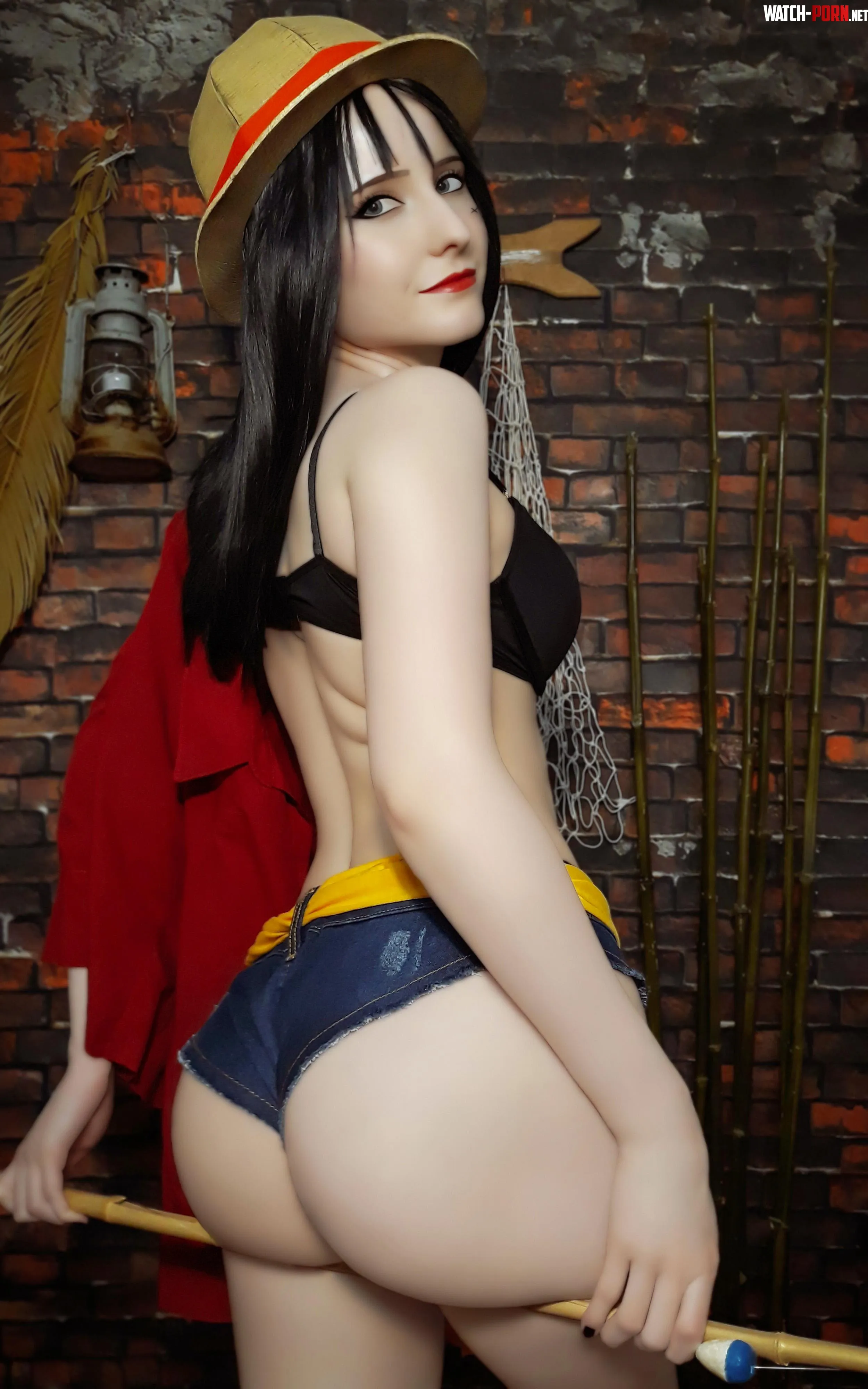 Luffy from One Piece by me by crims0nbutterfly-
