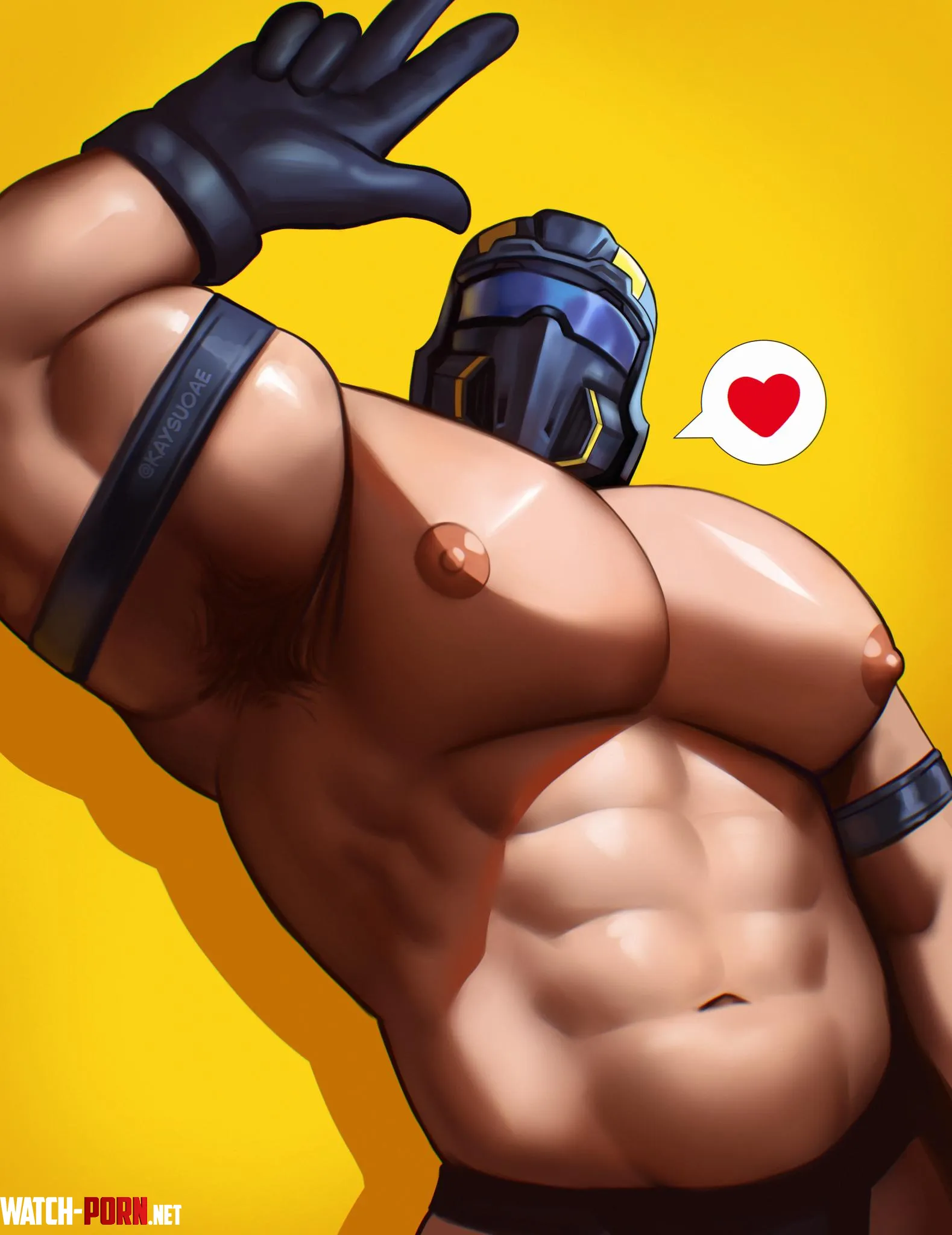 Anyone wants to sniff this Helldiver? 🥴 | OC by KaysuoAE