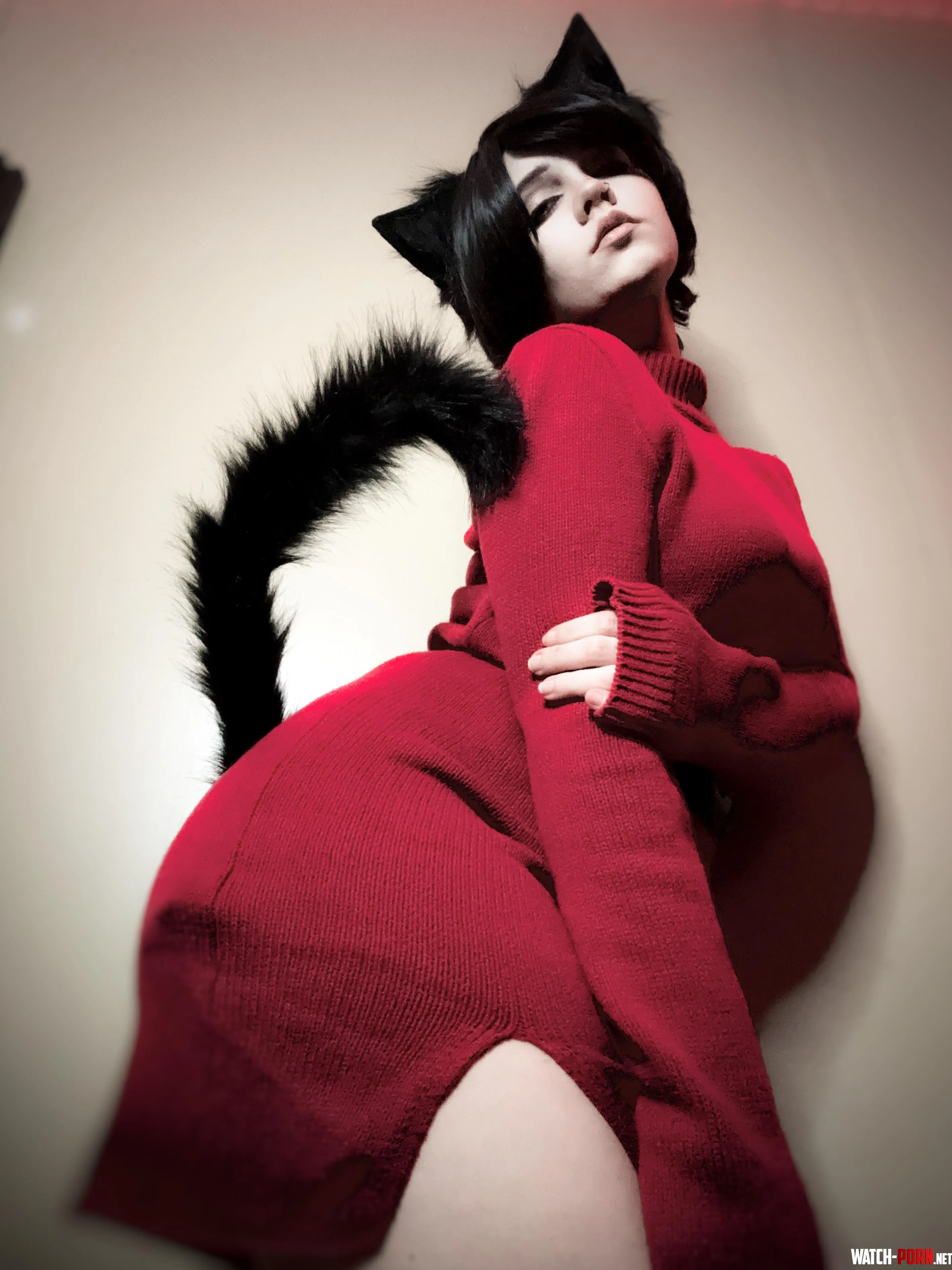 Cat Ada Wong by (spookydressup) by sp00kreature