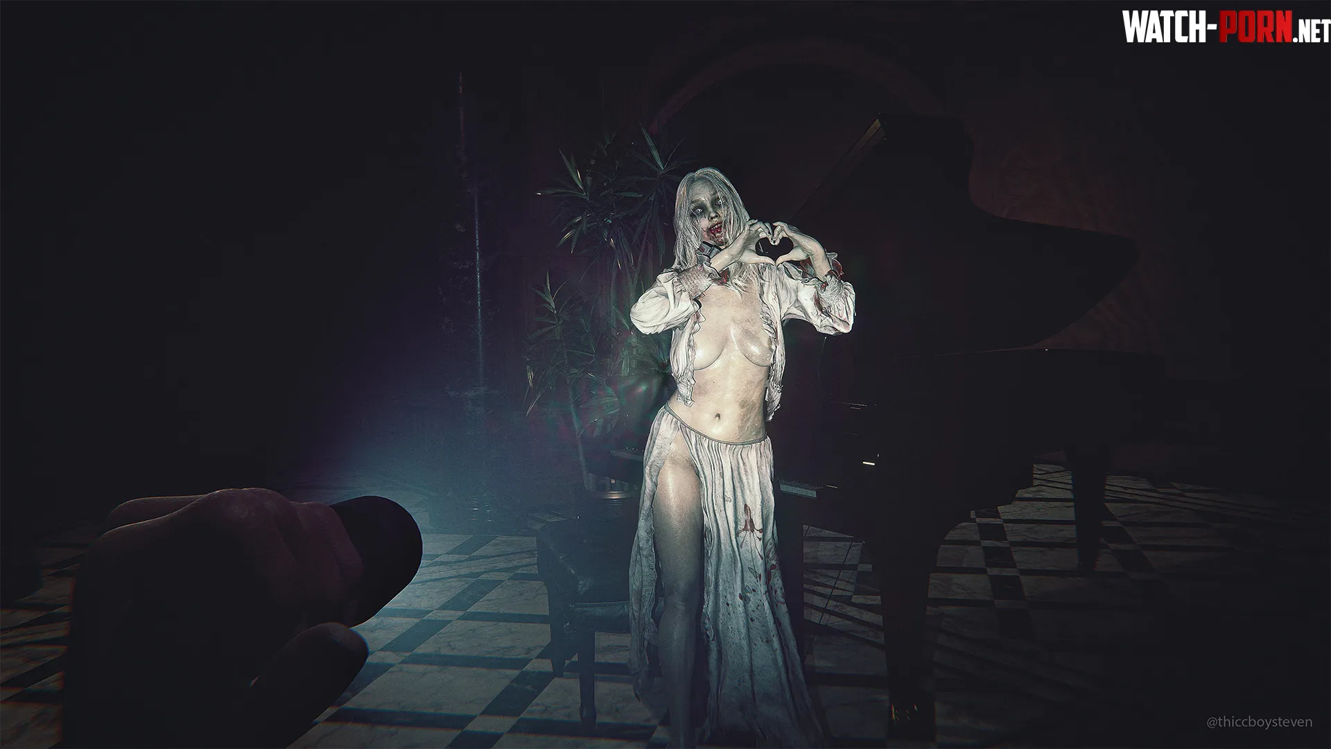 Selena Corey - Heart (Thiccboysteven) [Resident Evil Requiem] by Poke-Oji