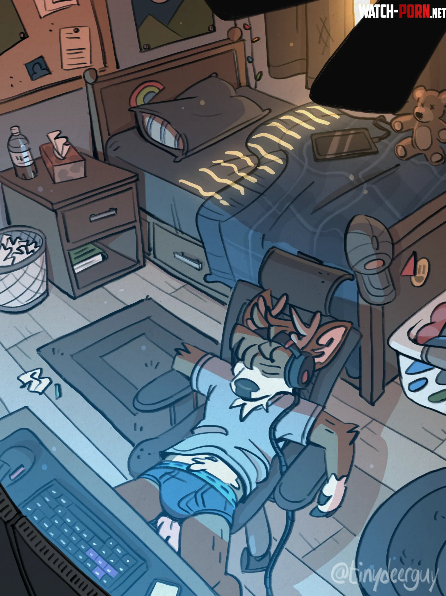 Haven't posted in years but i'm happy with how this one came out! (by me, @tinydeerguy) [Q] by mrmattsir