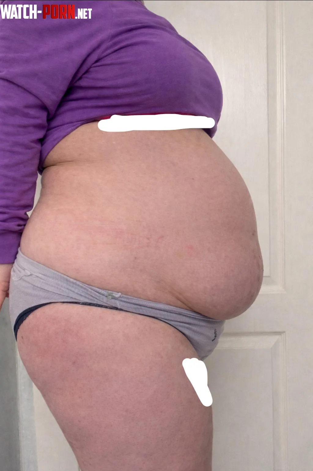 Full belly after a weight gain shake 😮‍💨🐷 by BellyGirl-2