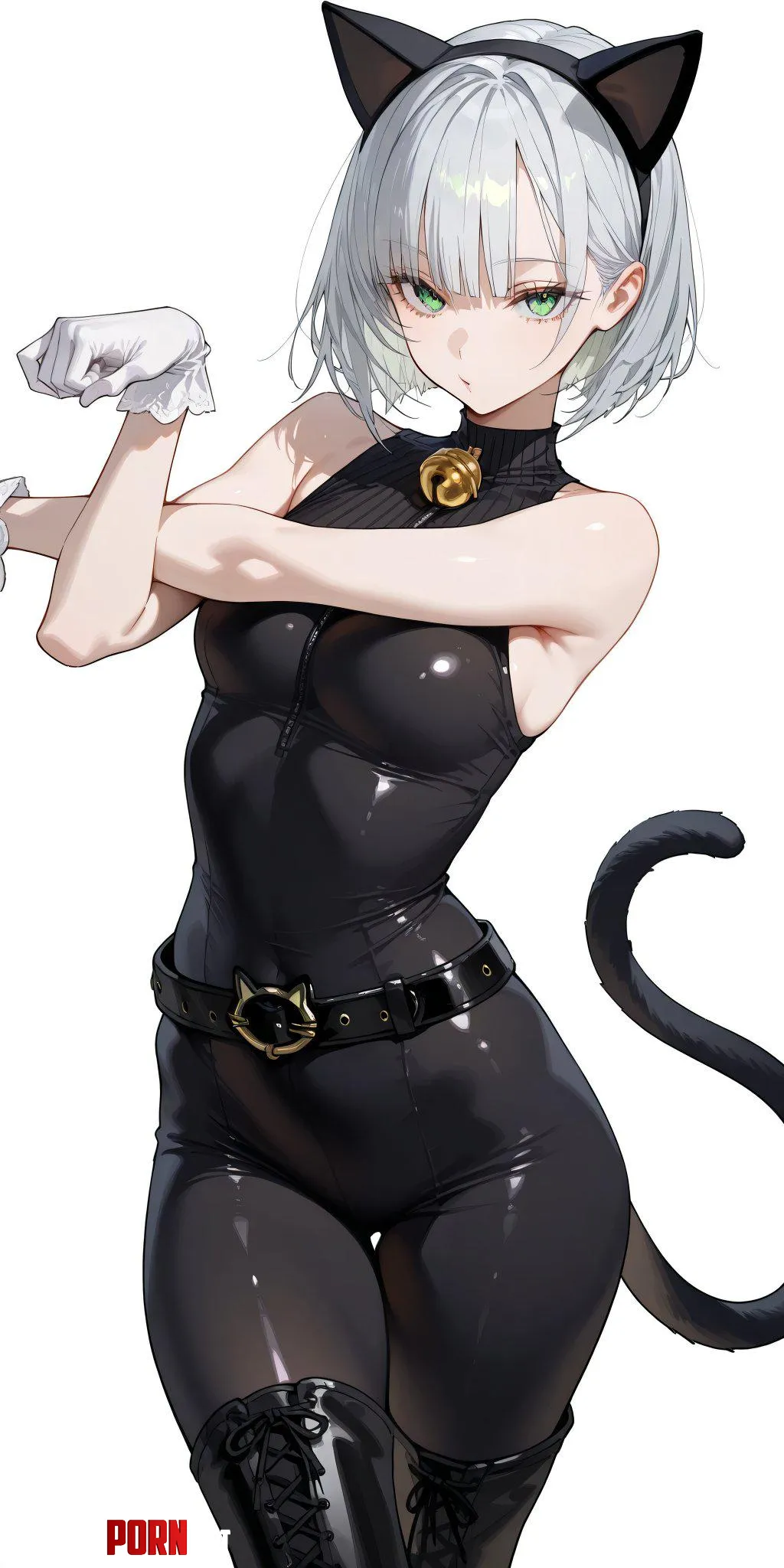 Black Cat by WoolsonDaSheep