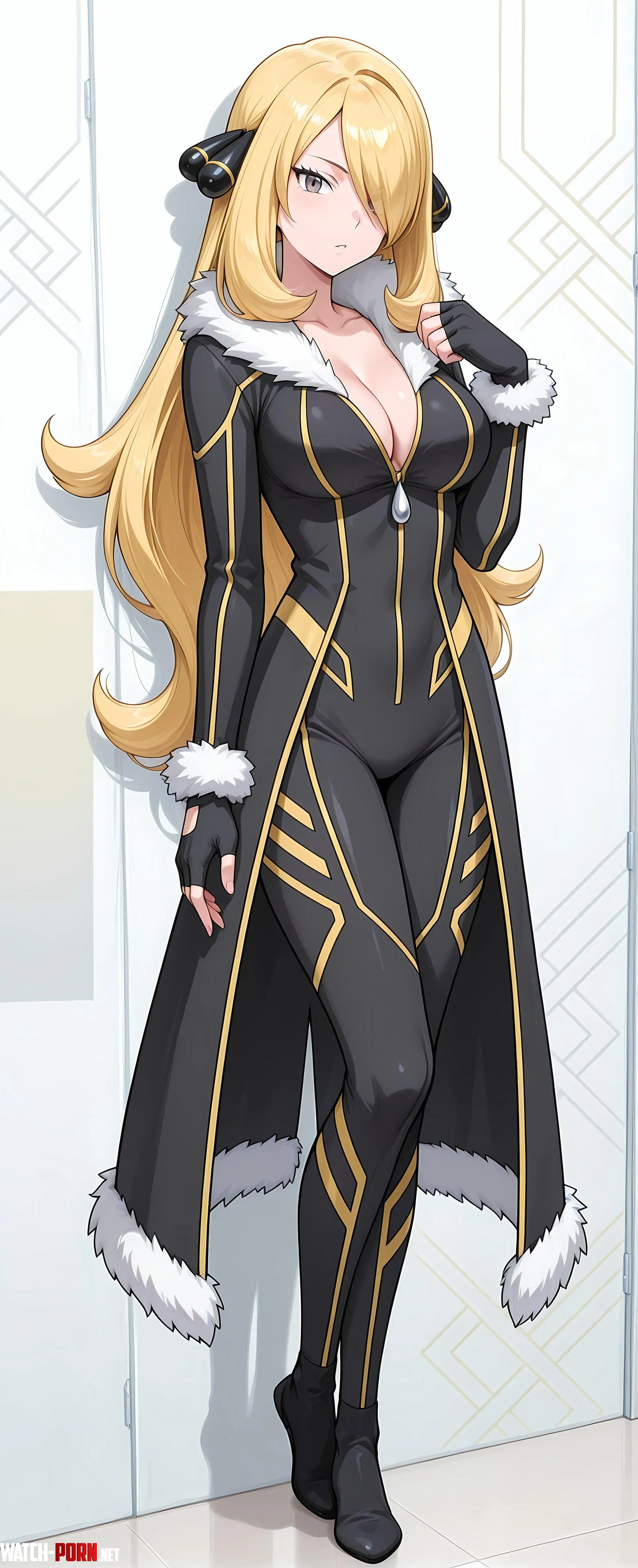 Cynthia [Pokemon] by WoolsonDaSheep