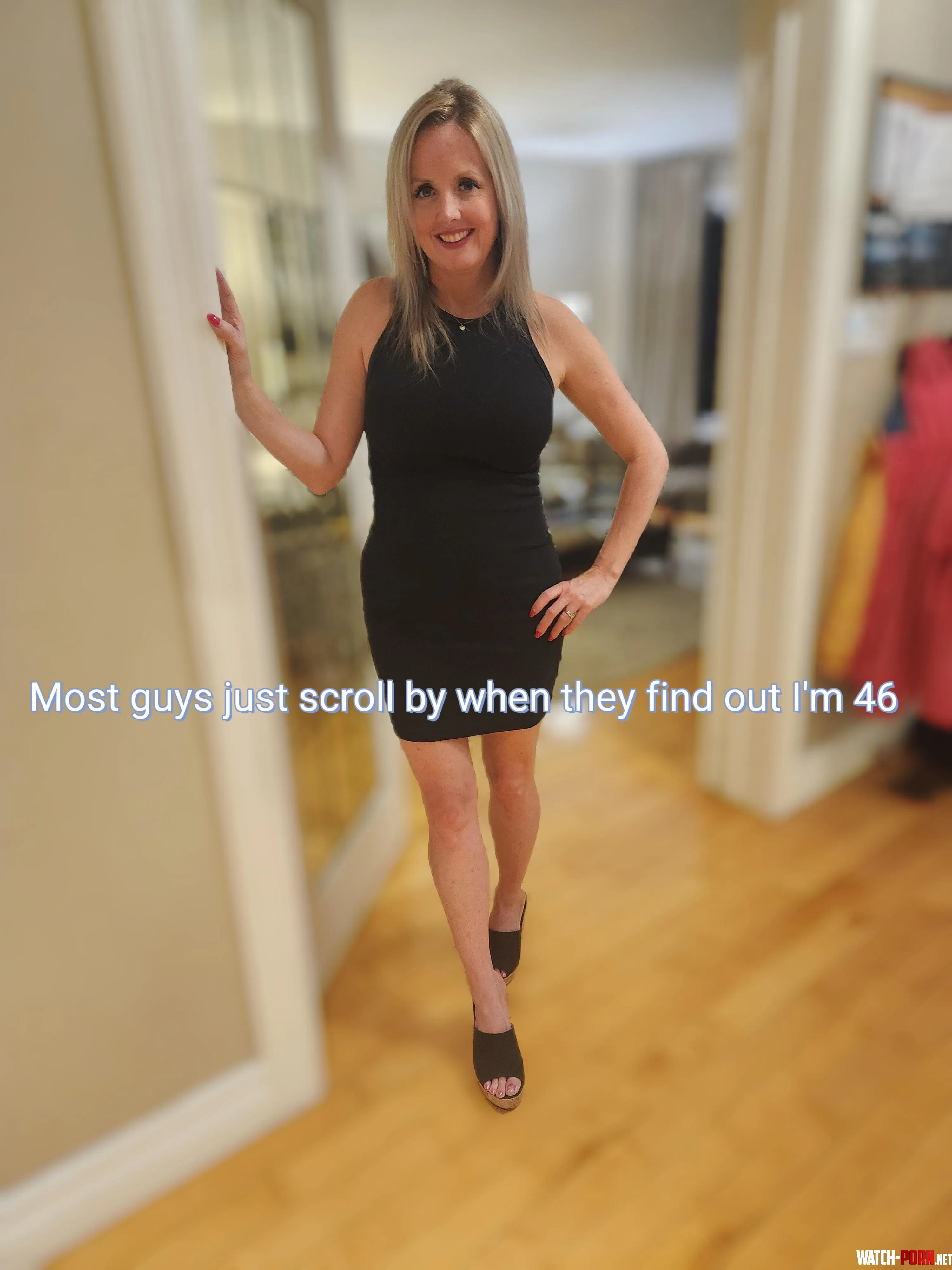 46F any guesses if I have panties or a bra on by carriecougs