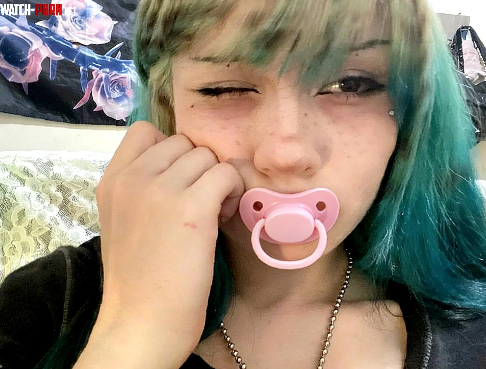 Good goth puppies say good night to their animal friends and goon sleep with a pacifier just to sleep talk too right? by RoyalRound0