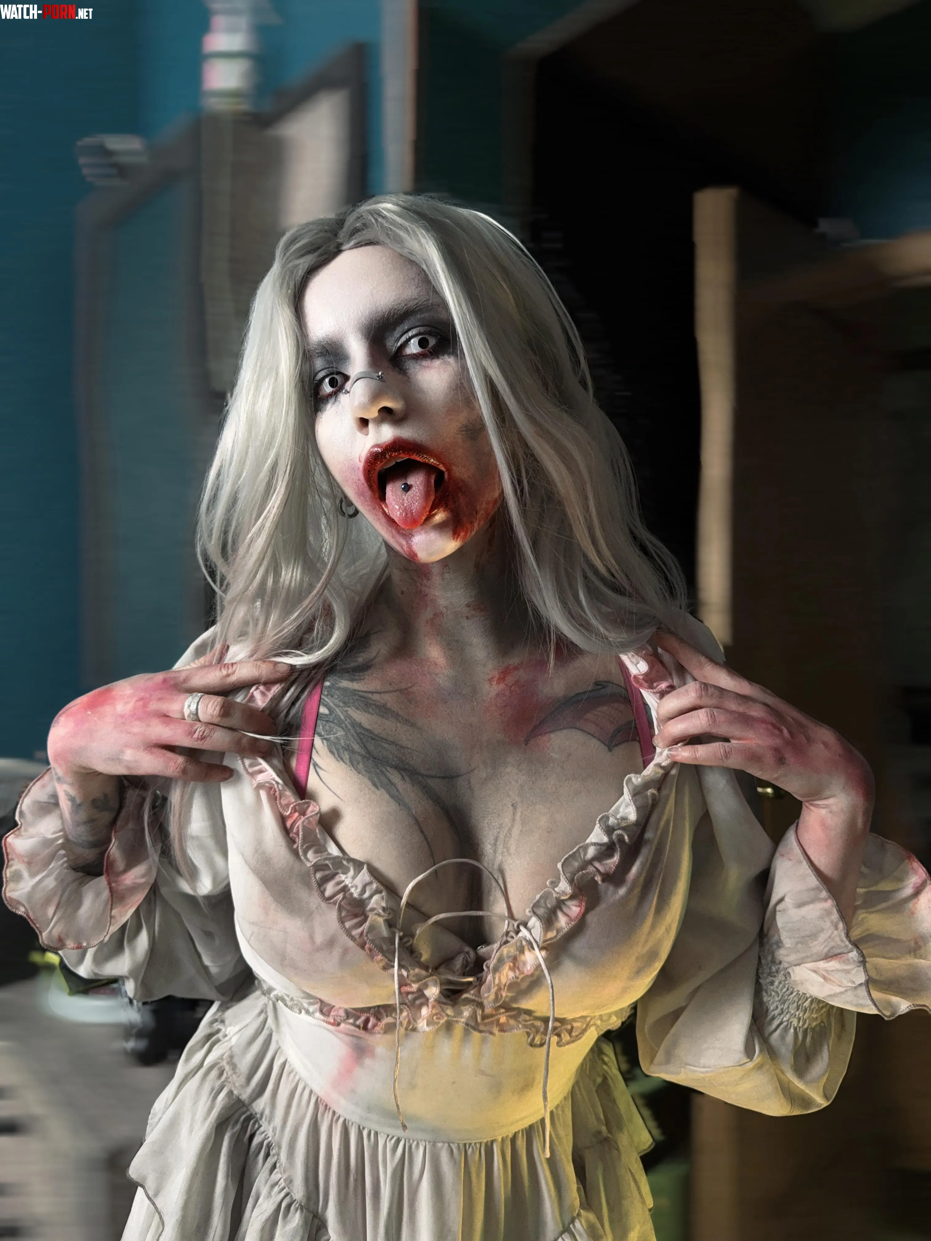 The singing zombie [Resident Evil 9 Requiem] by me (BakaFuwa) by BakaFuwa