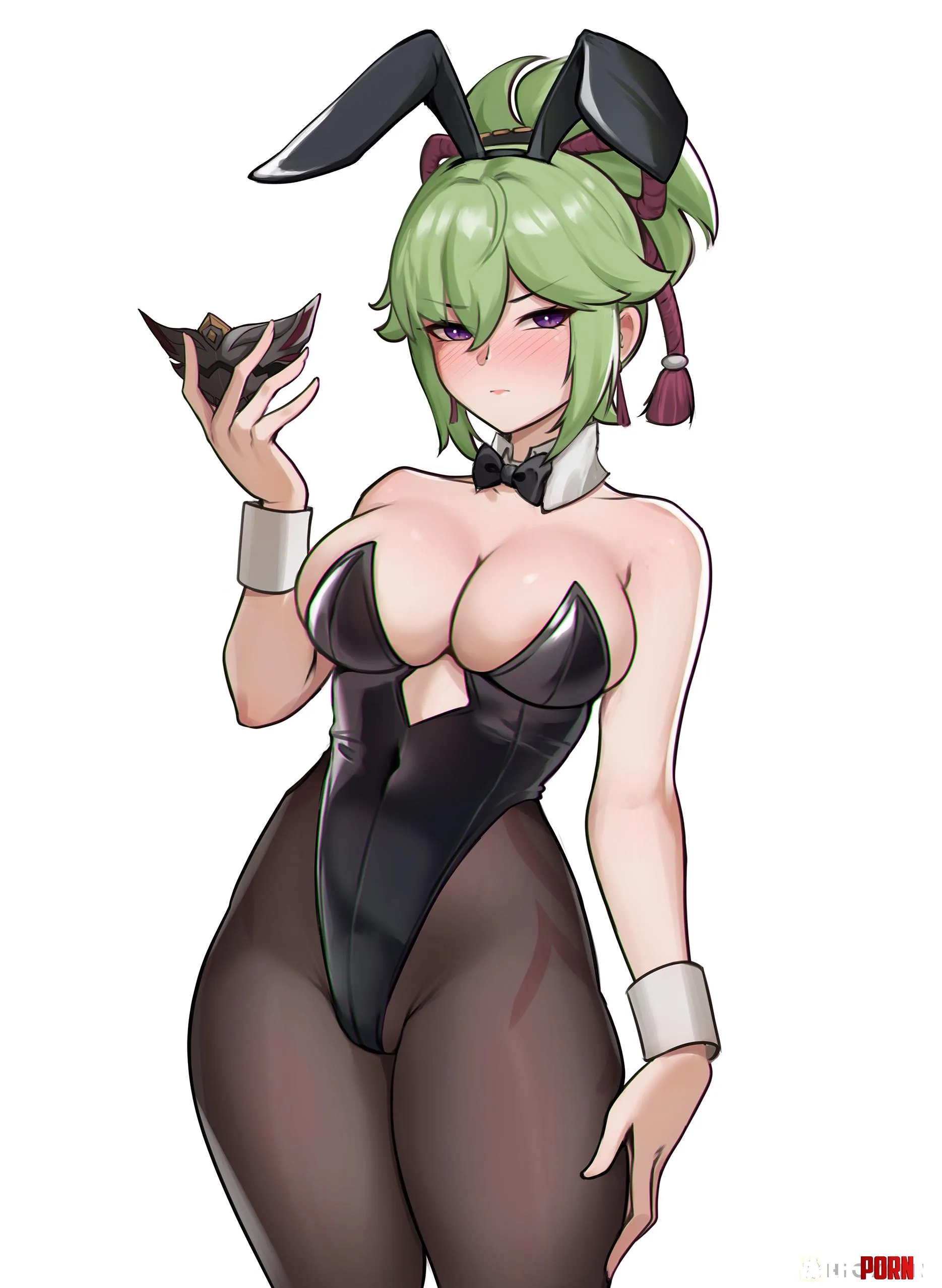 Bunny Shinobu (hioyami) [Genshin Impact] by destinyherowolf