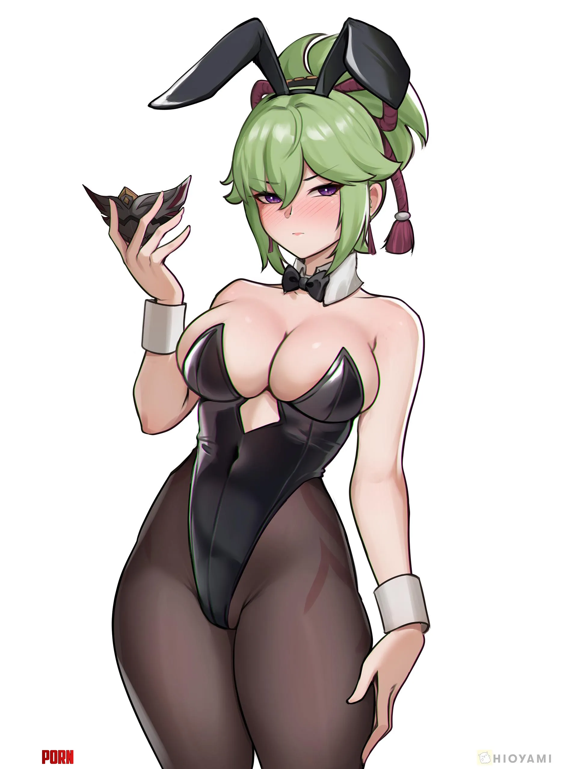 Bunny Shishou (hioyami) [Genshin Impact] by destinyherowolf