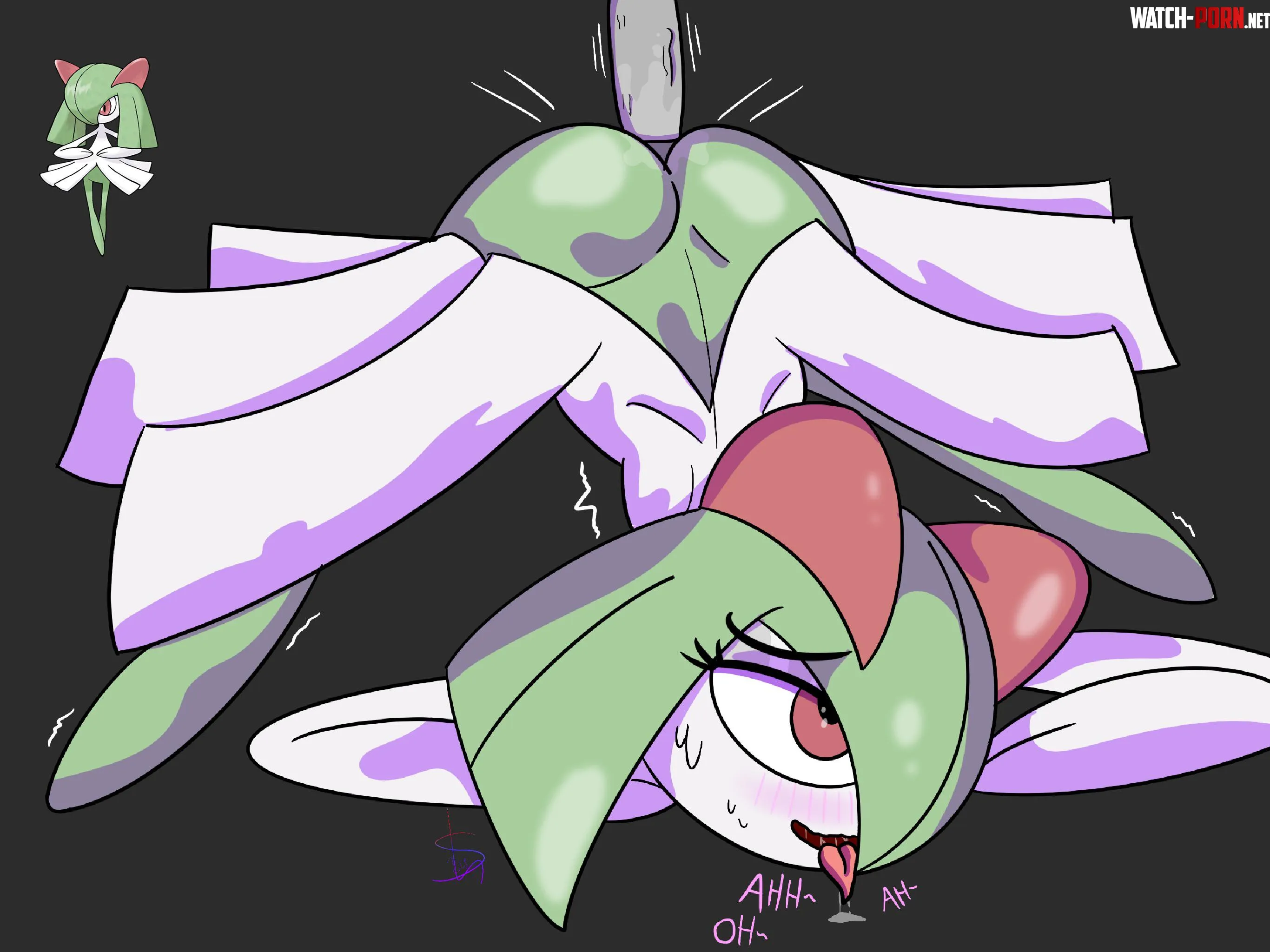 Drawing Every Pokémon Part 3: Kirlia by Shringus33