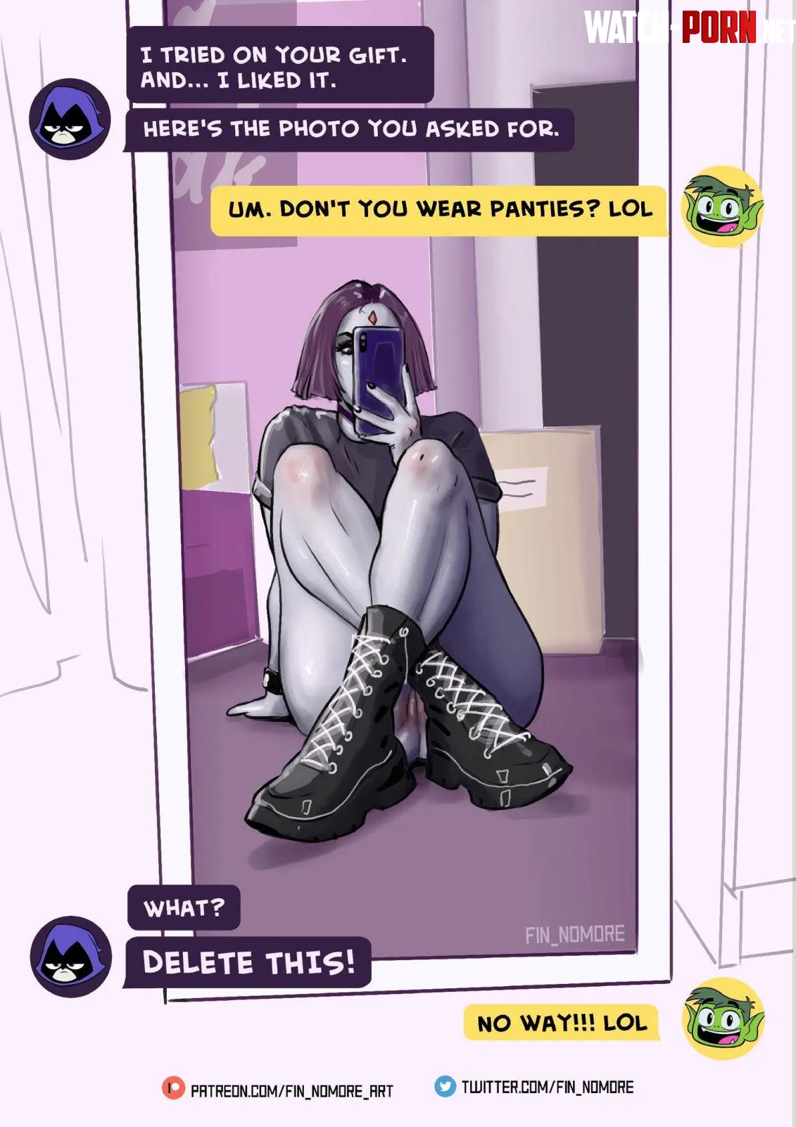 Raven (FinNomore) [Teen Titans] by cottonemi