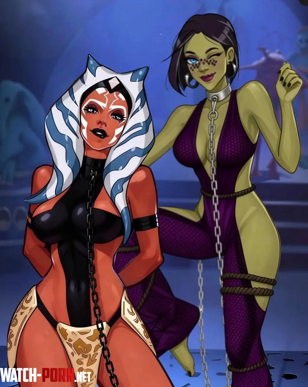 Ahsoka Tano & Barriss Offee (minko) [Star Wars] by Greedy-Football-4321