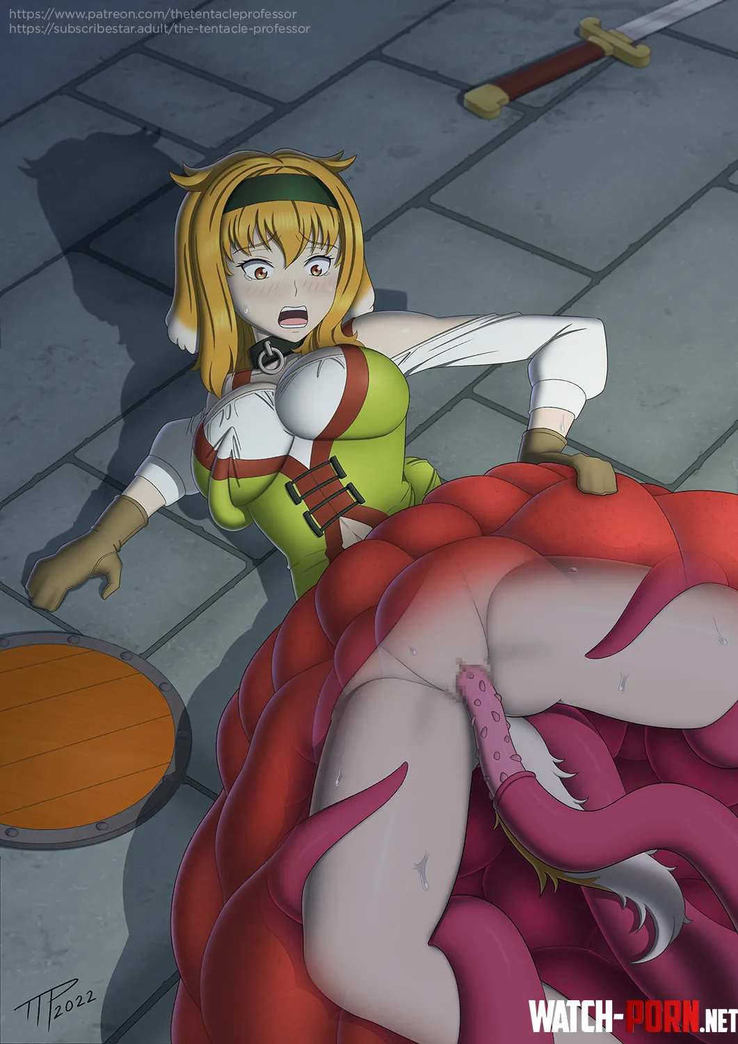 Roxxane! (TheTentacleProfessor) [Isekai Meikyuu de Harem wo] by EnigmusPrime