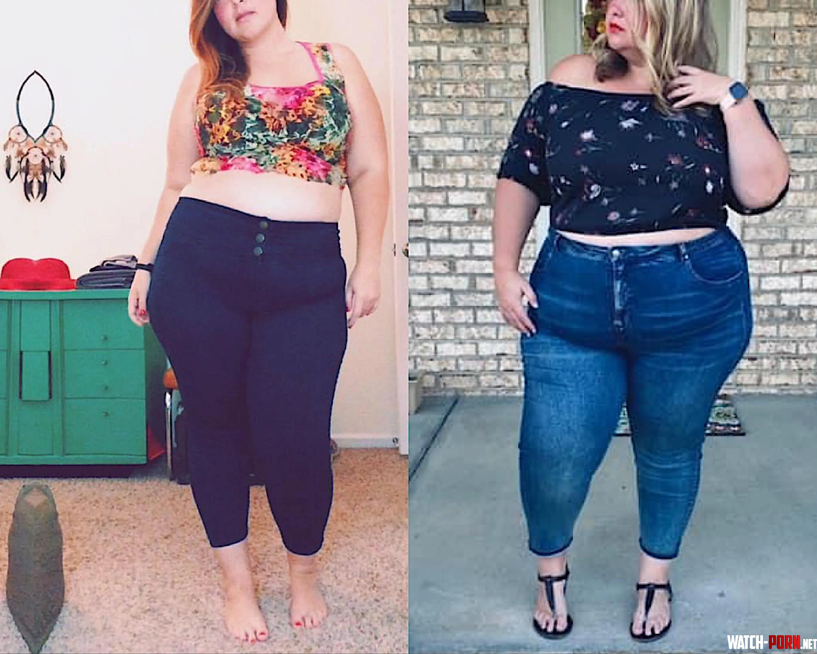 How many jean sizes do you think I went up in 5 years by misshoneypottsOF