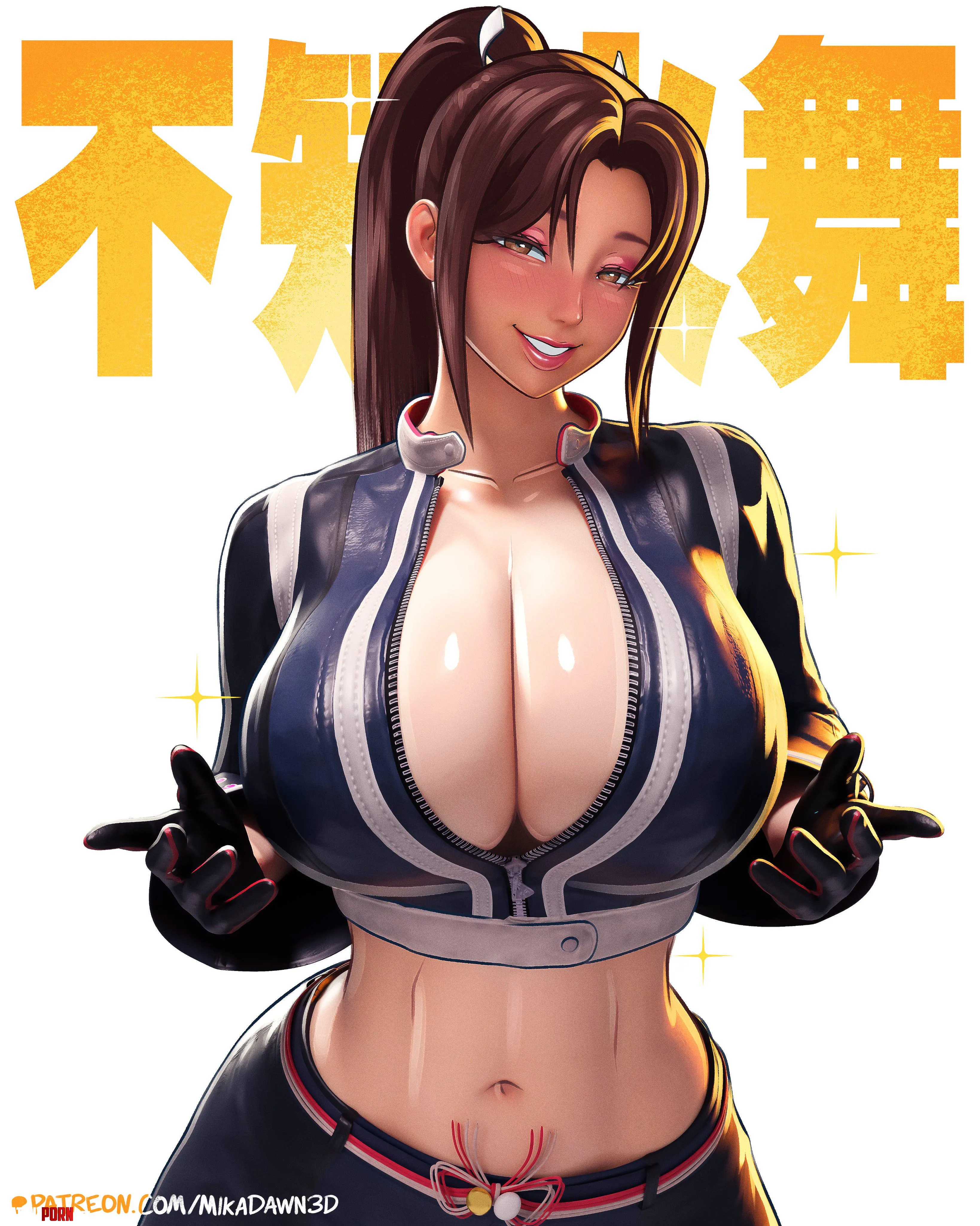 Biker Mai (MikaDawn3D) [Street Fighter V] by unexpectedmss