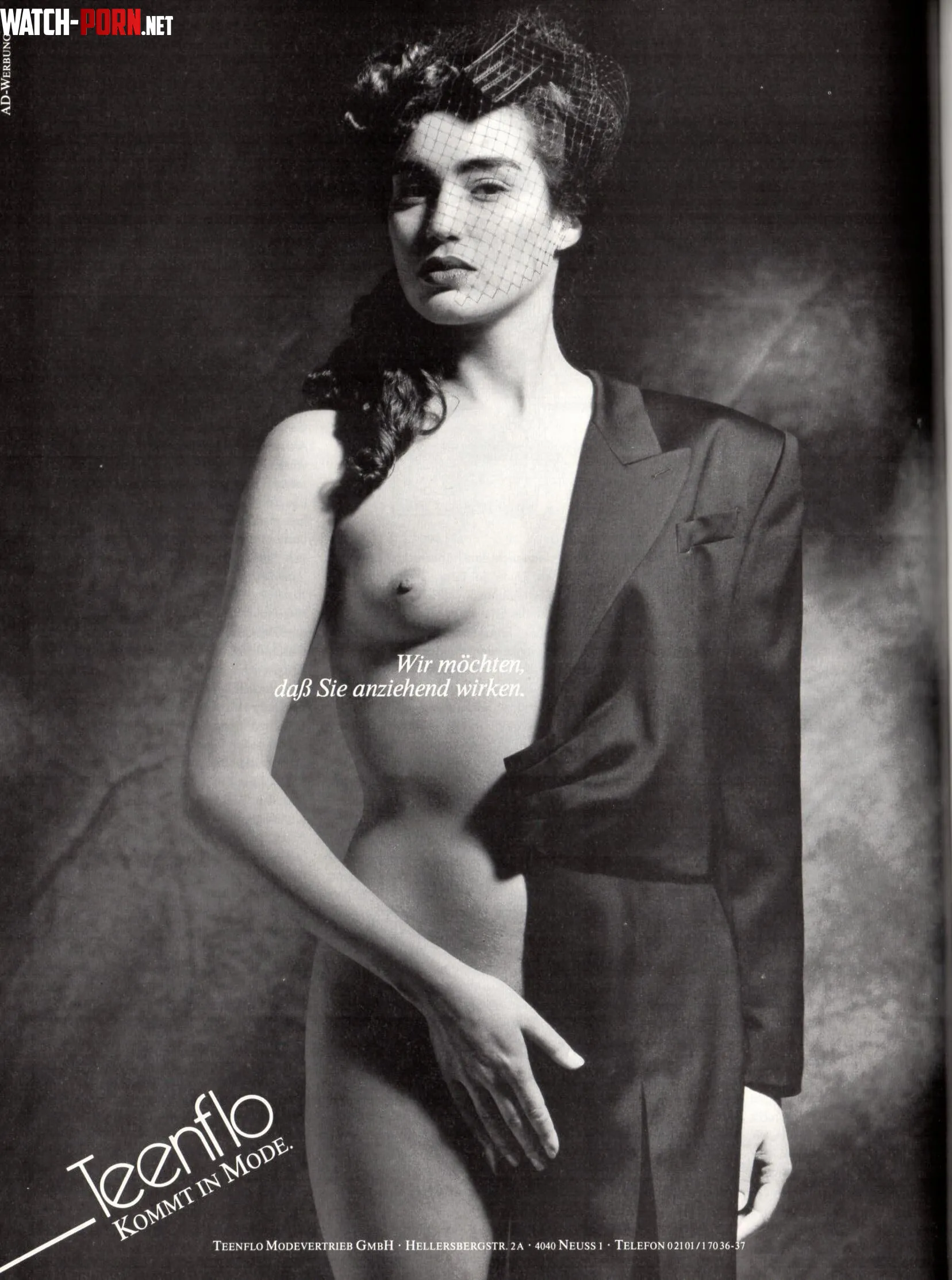 Rosima Dominguez | Teenflo advertisement in VIVA Germany April 1989 by poisson-iv