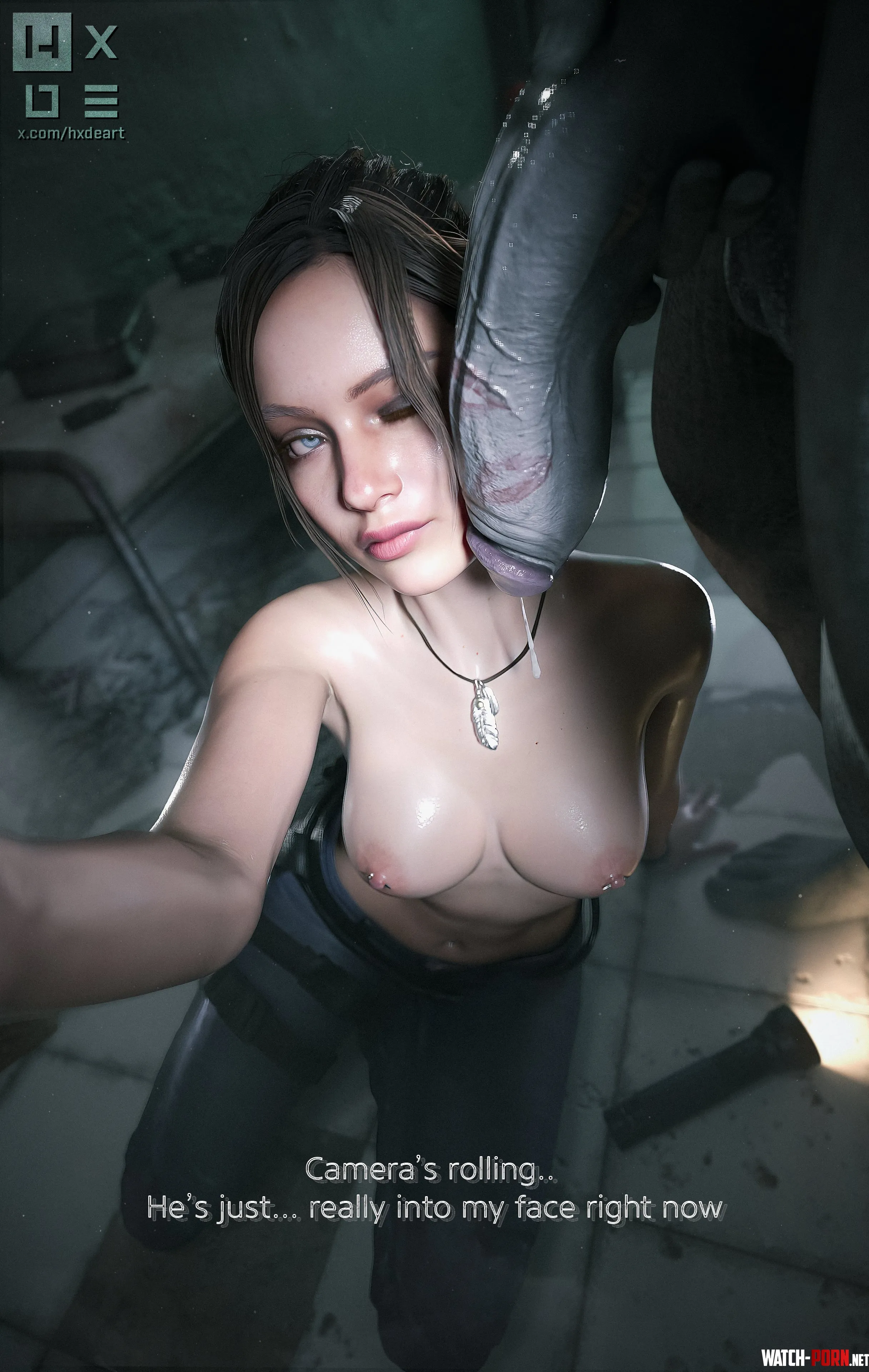Claire - Camera's rolling (Hxde) [Resident Evil] by Poke-Oji