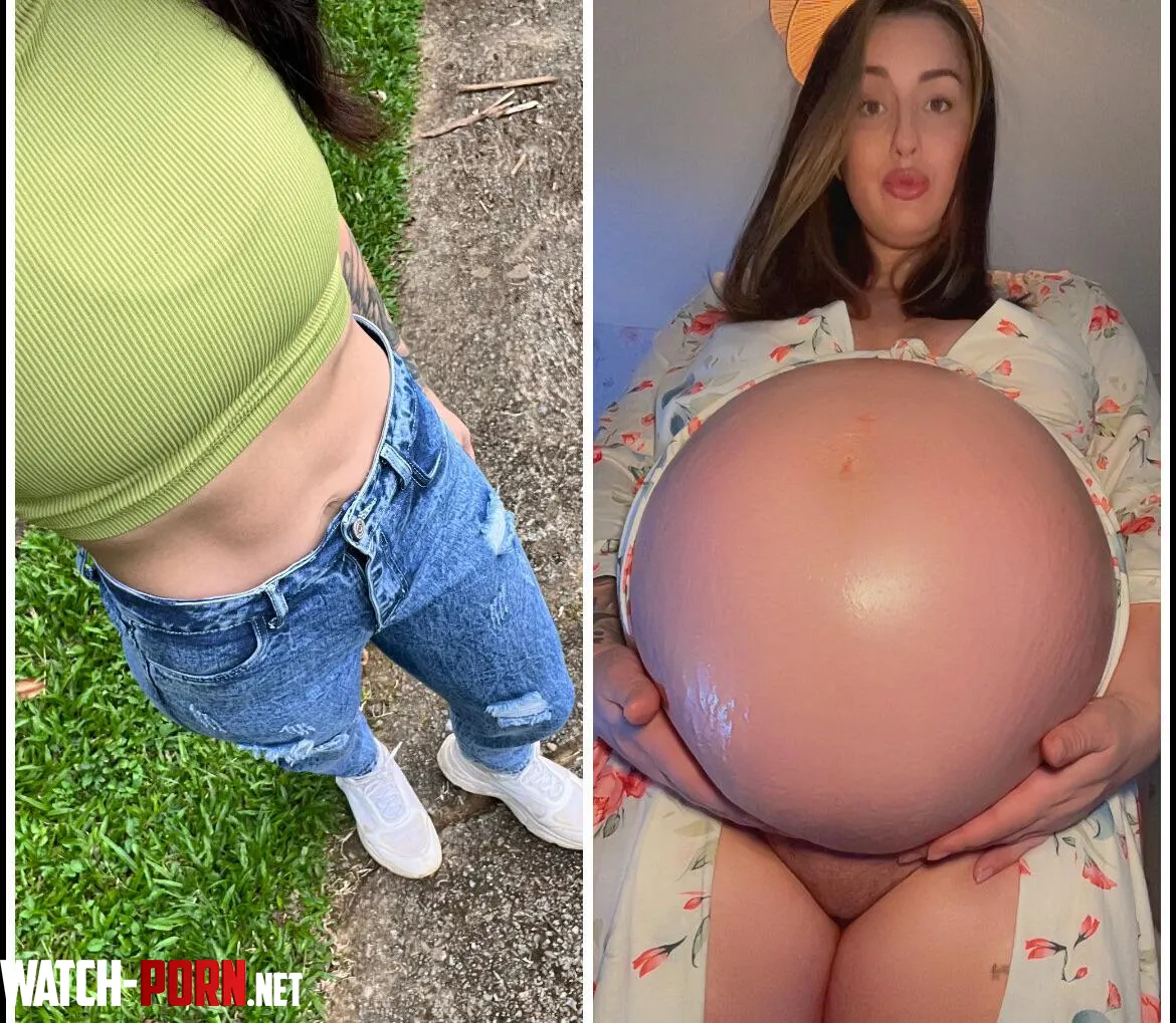 Nine months growth from third time pregnant by mrmrsdean