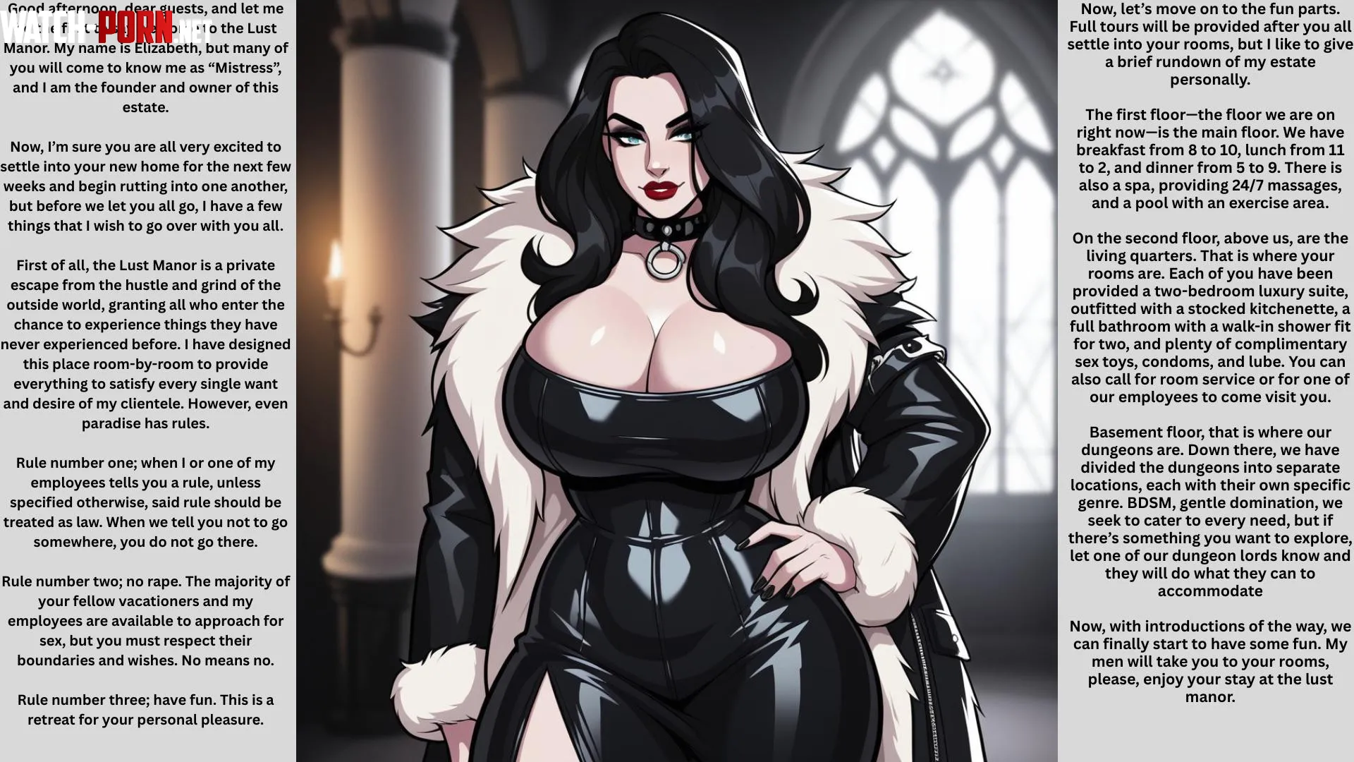 Welcome to the Lust Manor [vacation] [narrative] [no sex but imminent sex] by Sir-M-Oxlong