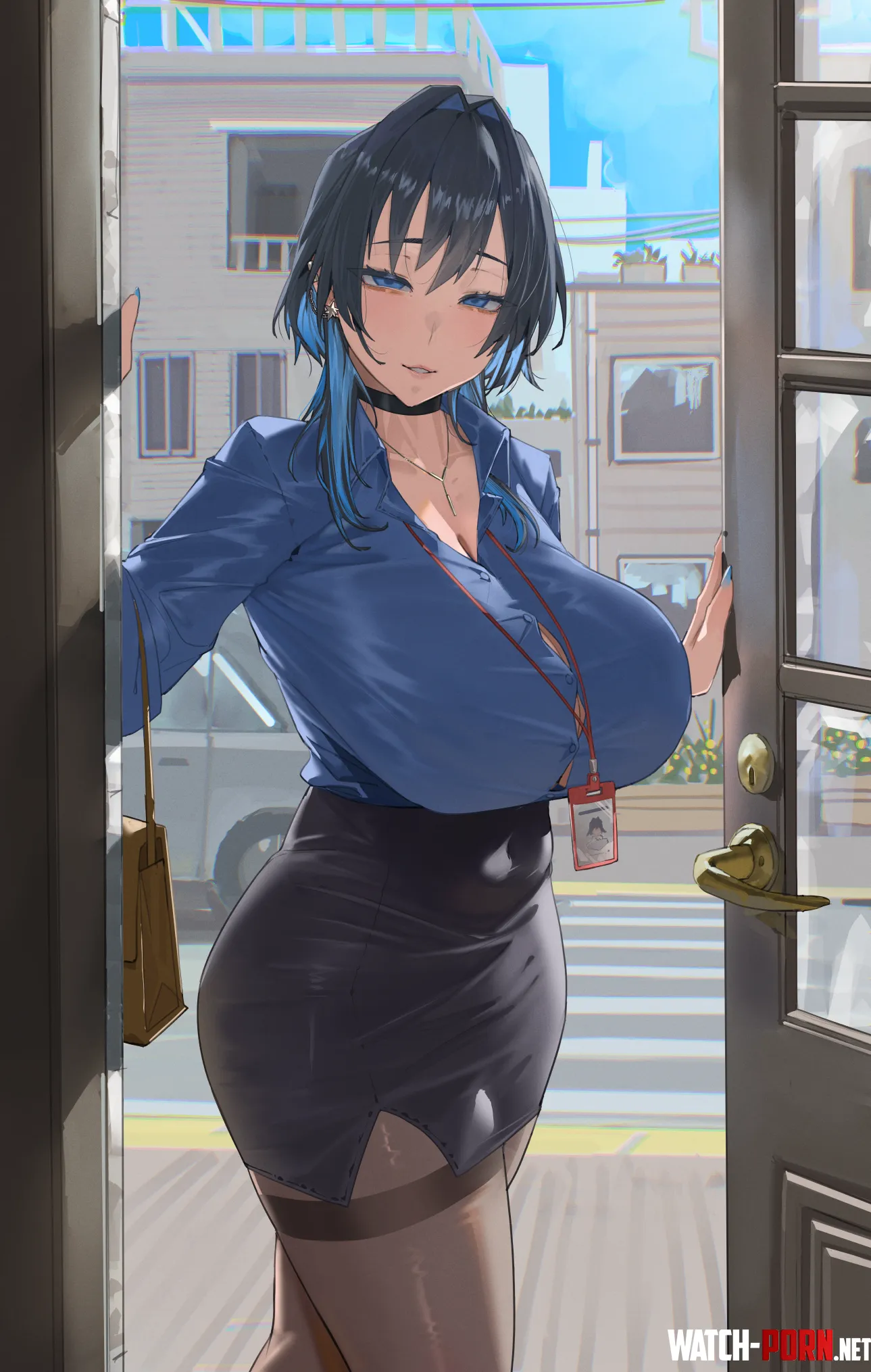 Business meeting with Kronii (archinoer) [Hololive] by ReleaseMySoul_