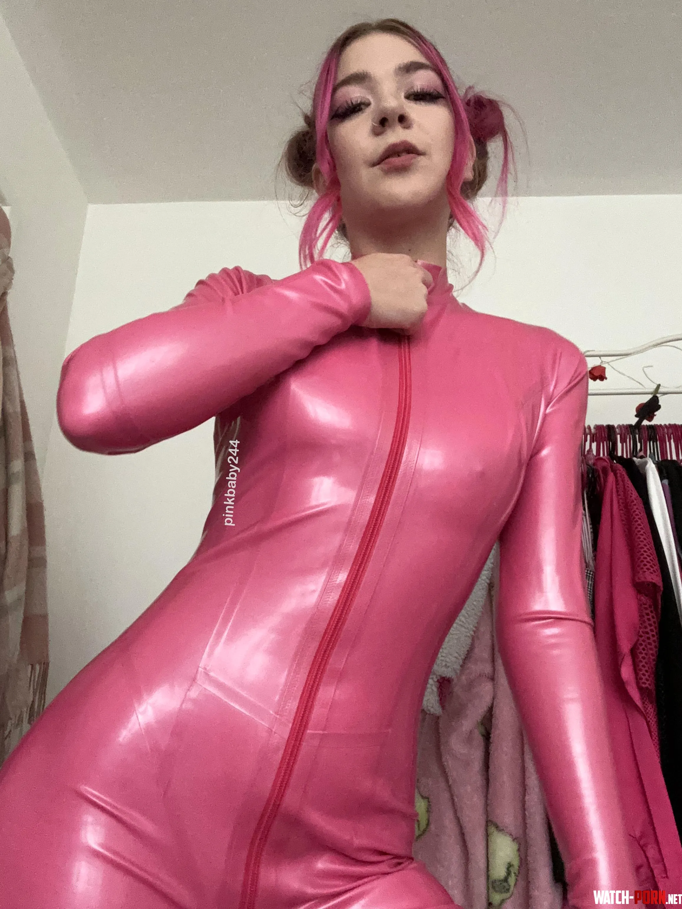 The outfit says “innocent”… the look says otherwise by pinkbaby244