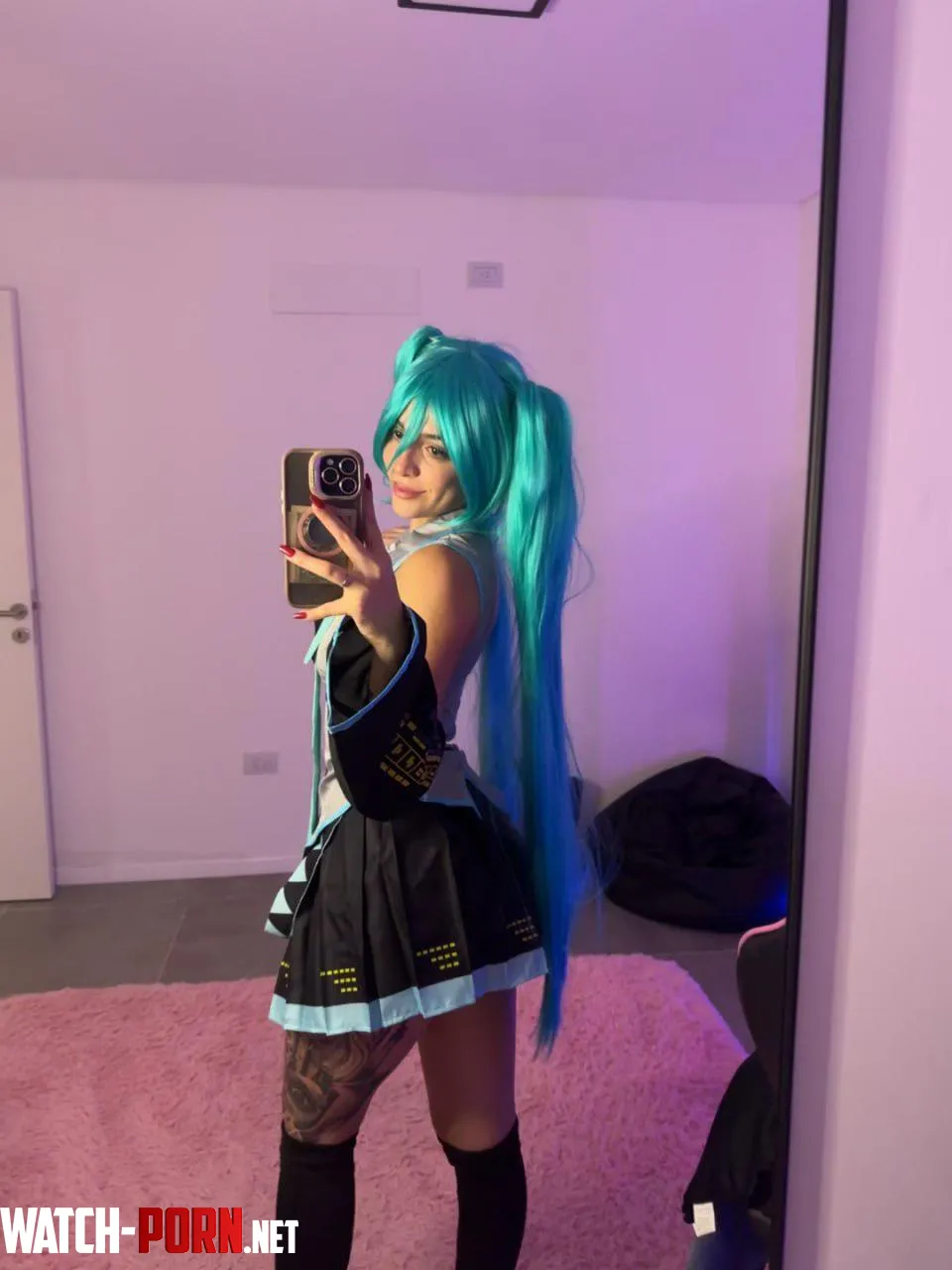 Miku from Vocaloid  Character Vocal by Sophie by Hot_Bad_626