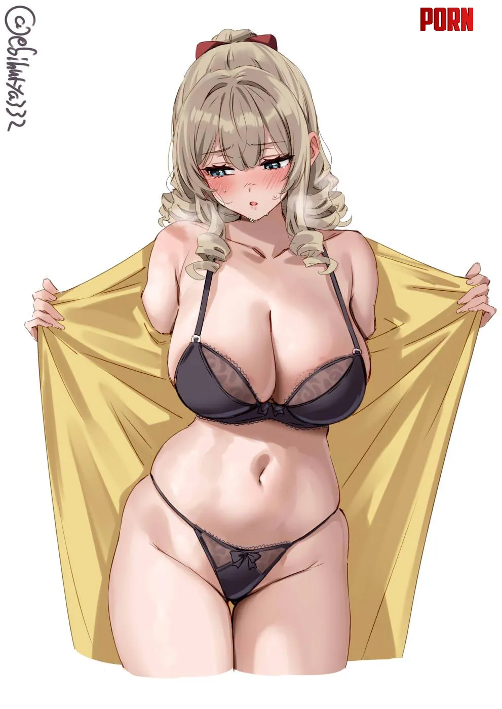 Hatakaze Underwear (Ebifurya) [KanColle] by llamanatee