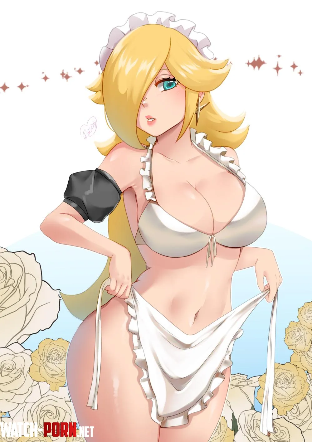 Rosalina as a maid (Rinku_Bny) by justonepeeks