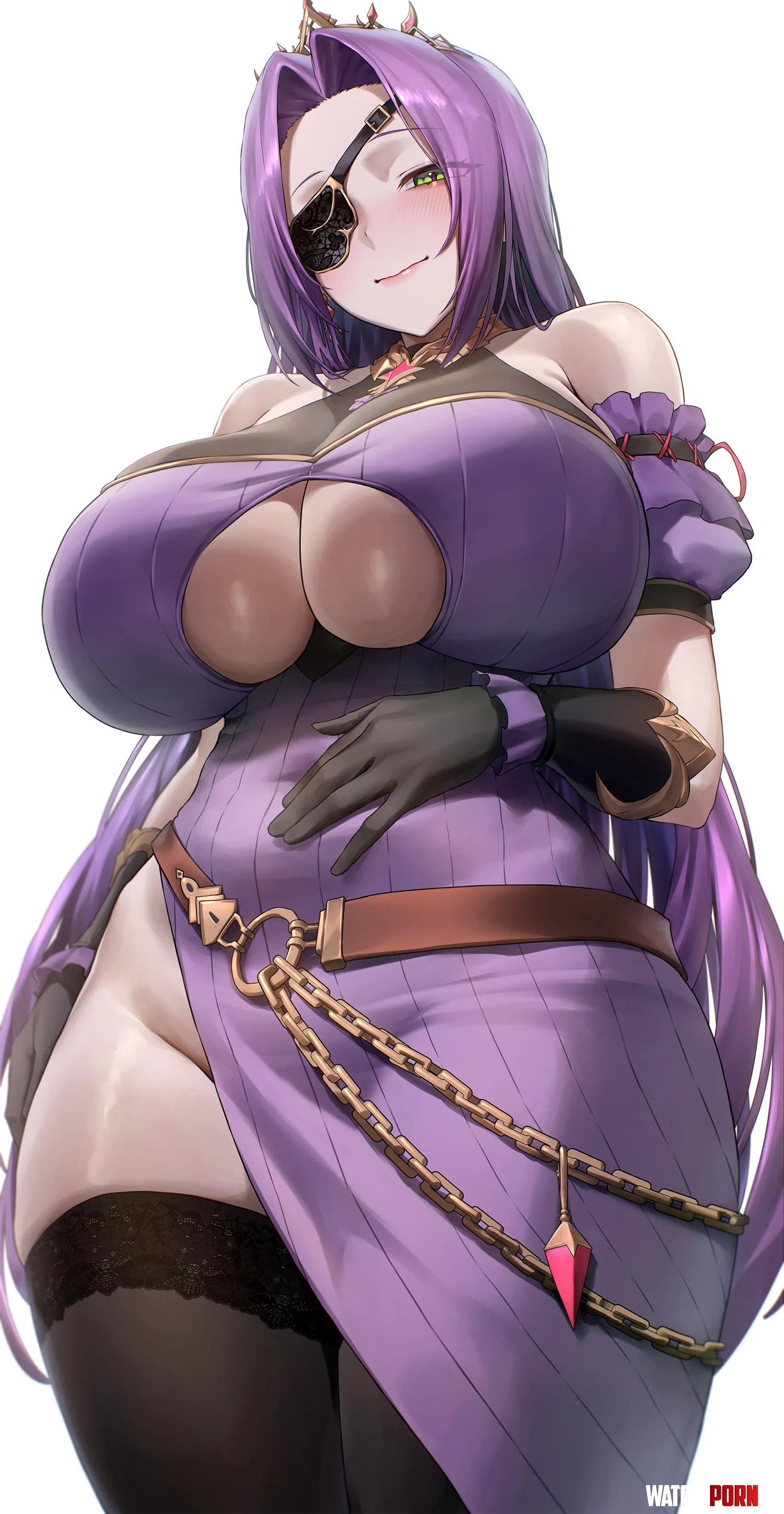 Princess in purple dress (Monegi / mjsnngi1910) [Original] by elegantloveglimmer