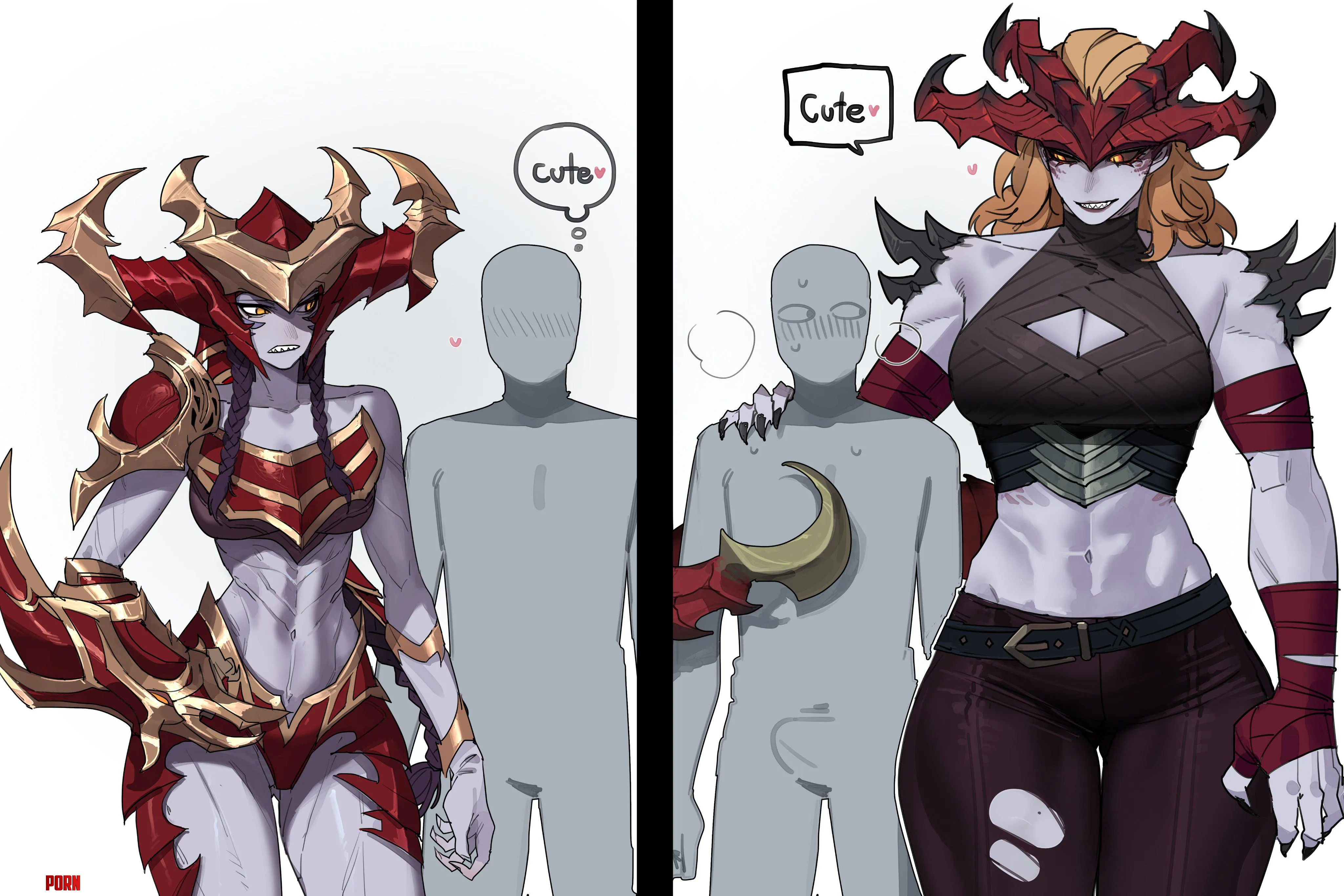 Shyvana's new look (ratatatat74) by CoomerZone-X