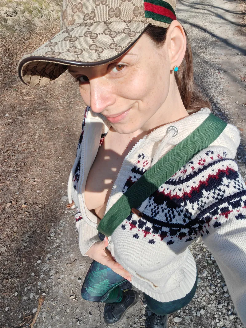 Thumbnail Enjoying the Fresh Air and Sunshine Today by LauraSimonova - Brunette Category