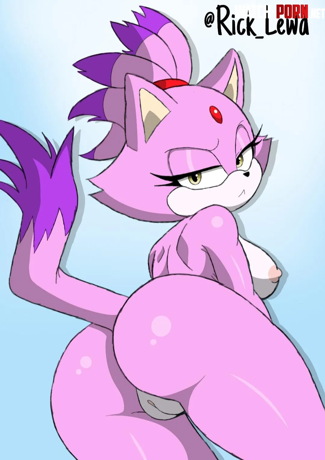 How would you rate Blaze's thiccness? (Made by me: Rick_Lewd) by rickAMV