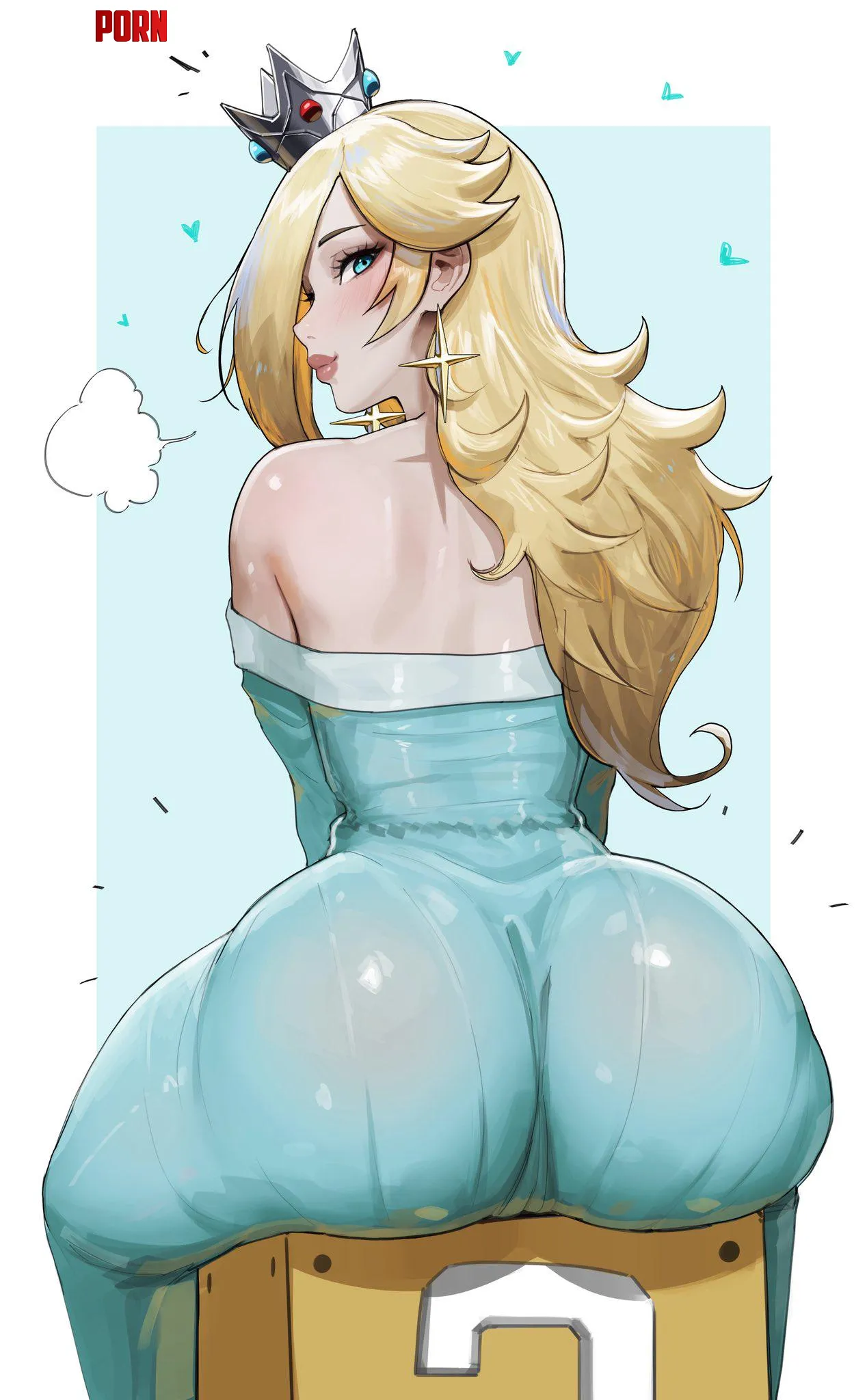 Rosalina has a great ass (aelion draws) by justonepeeks