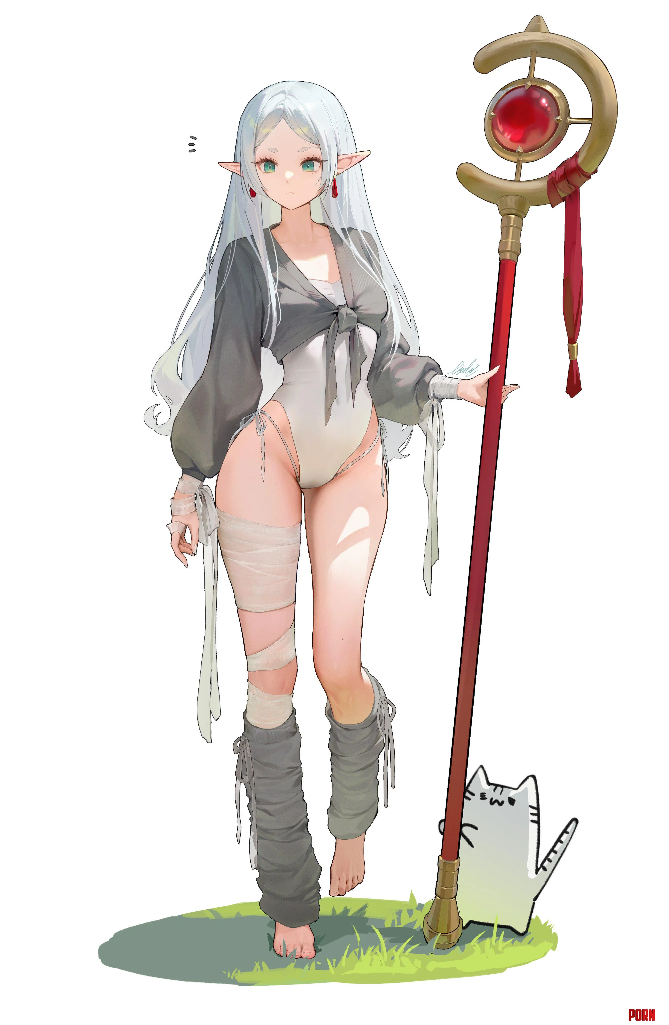 Frieren [Sousou no Frieren] (Liz) by WoolsonDaSheep