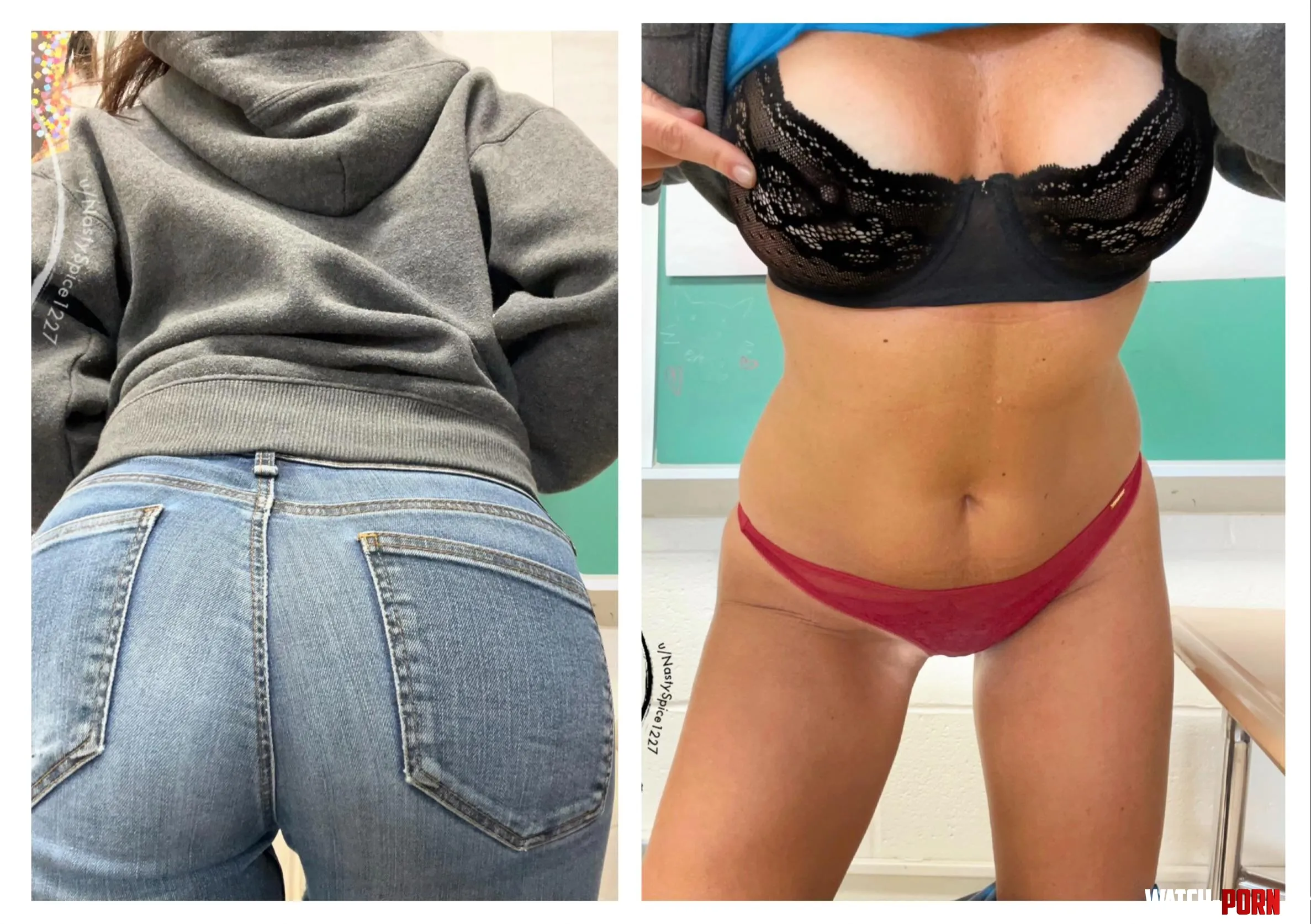 Ever wonder what your older teacher looked like under those clothes? (f45) by NastySpice1227