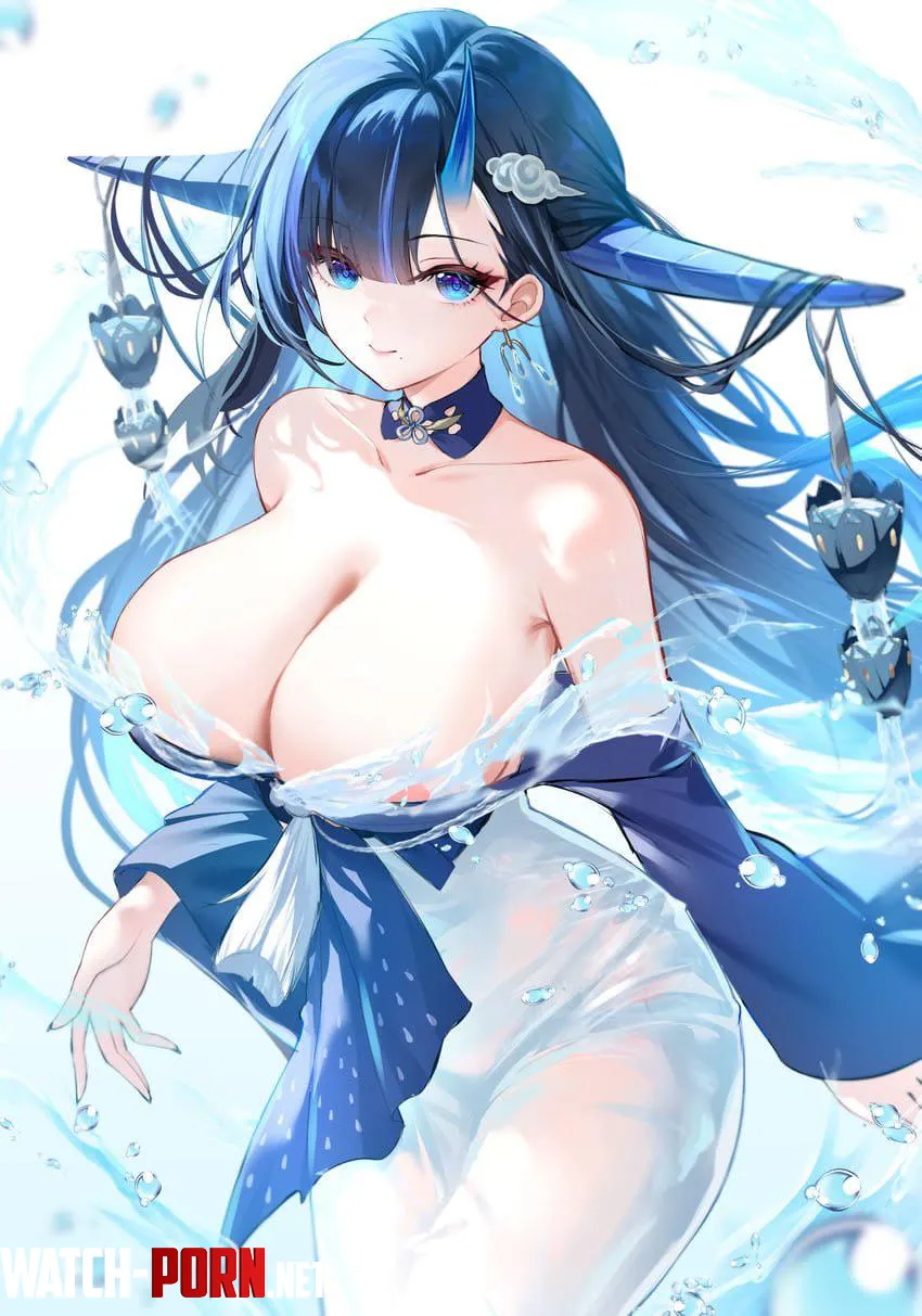 Unryuu Ice Queen Dragon (akusamu) by BurningFurry