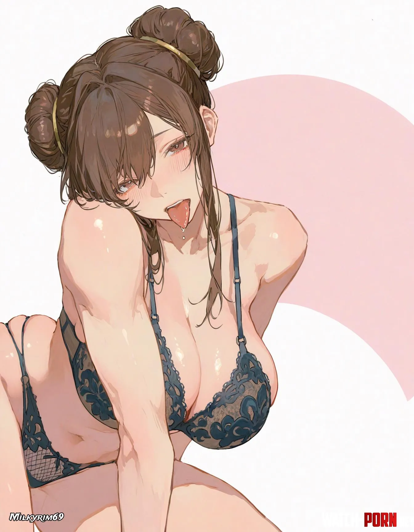 (Chun-li) in lingerie 🔥 by milkyrim