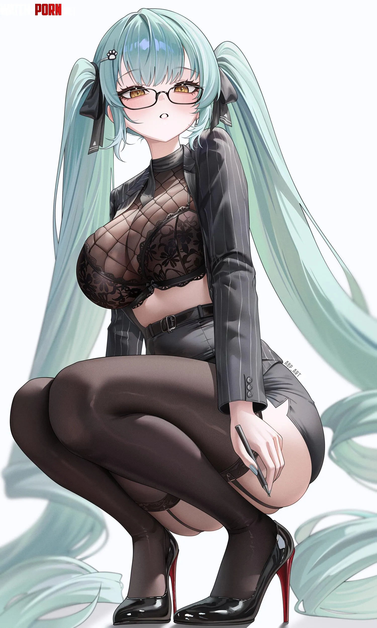 Privaty on her knees (ABP_ART) [Goddess Of Victory: Nikke] by elegantloveglimmer