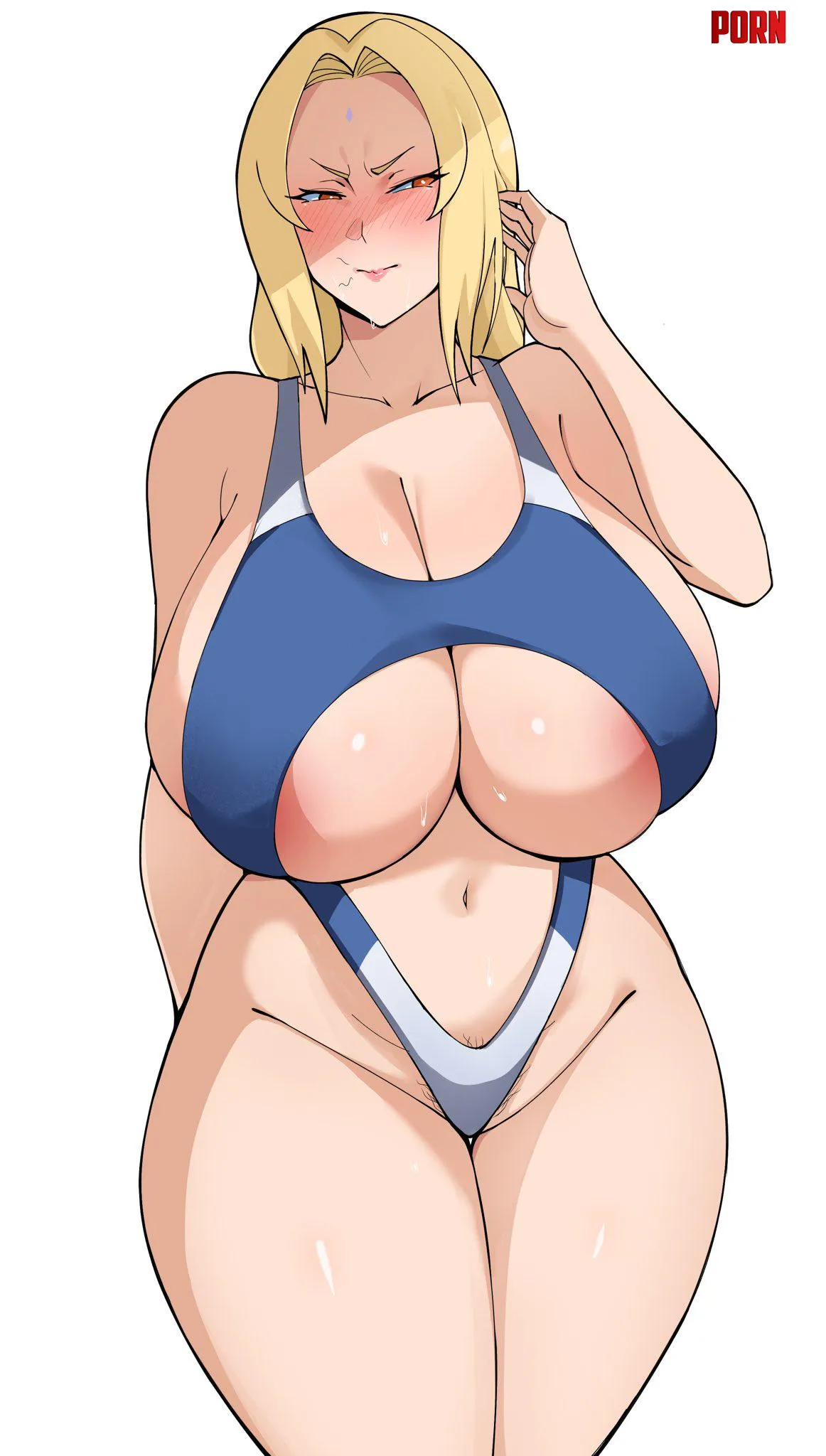 Tsunade's New Swimsuit (AiriAkura) by Bazaarthrone
