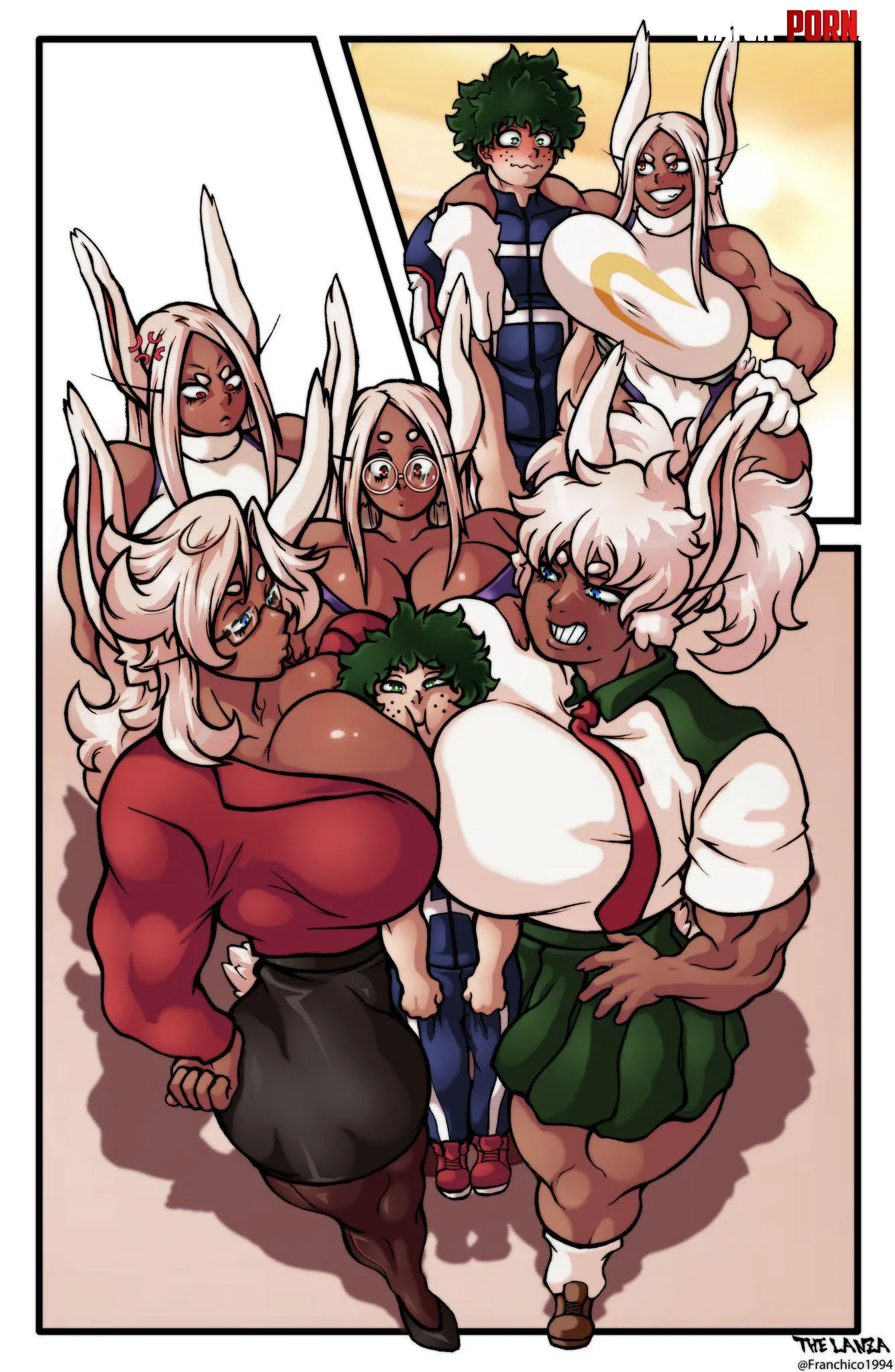 Mirko's Family (The Lanza) by H4rshBold_Tone5042