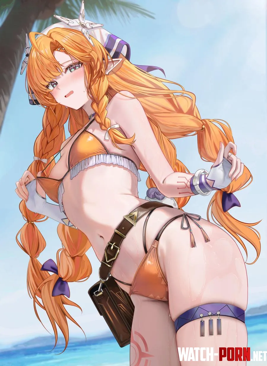 Swimsuit Sigrika [Wuthering Waves] by xSaviour_N