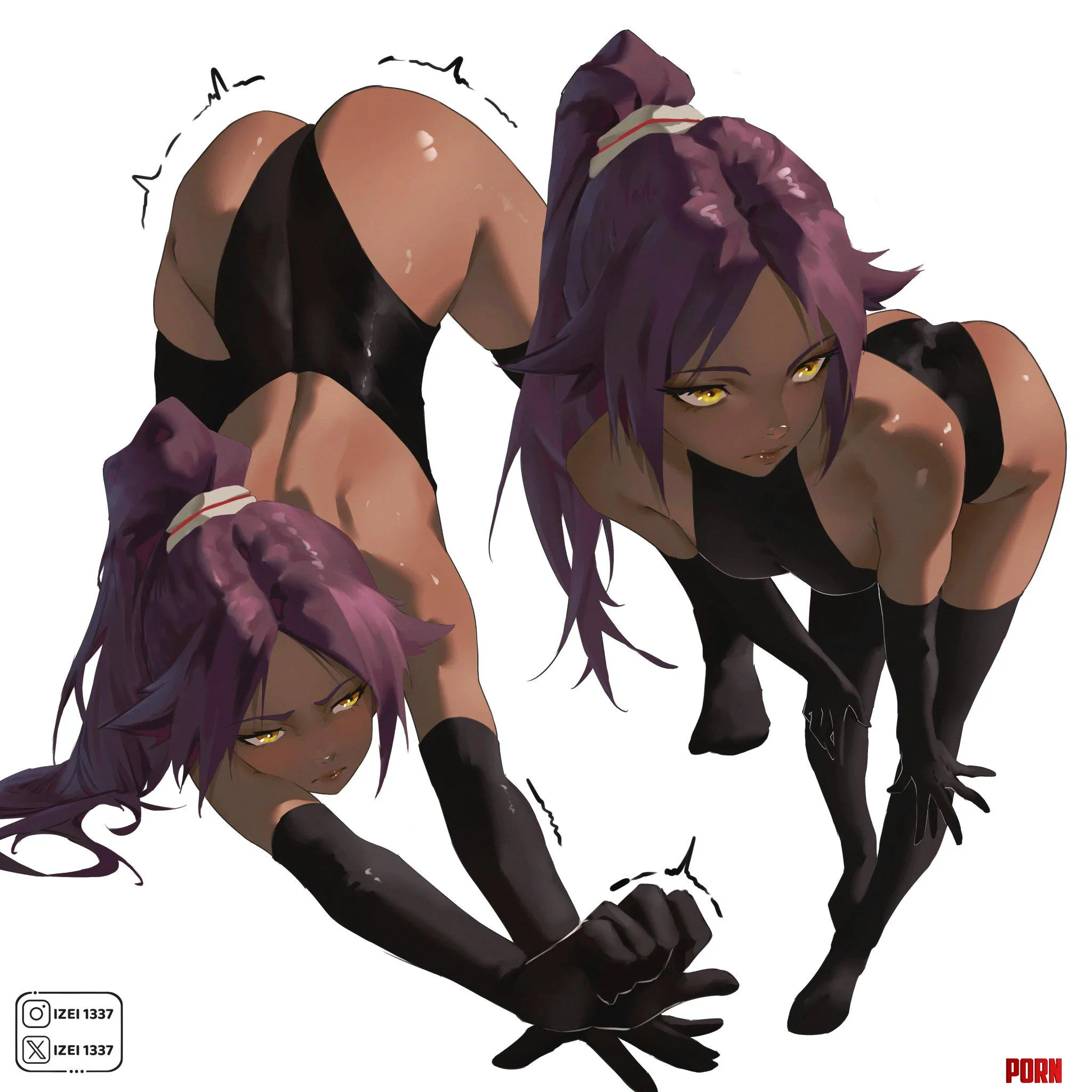 Yoruichi (@izei1337) by Gold-Doctor-3969