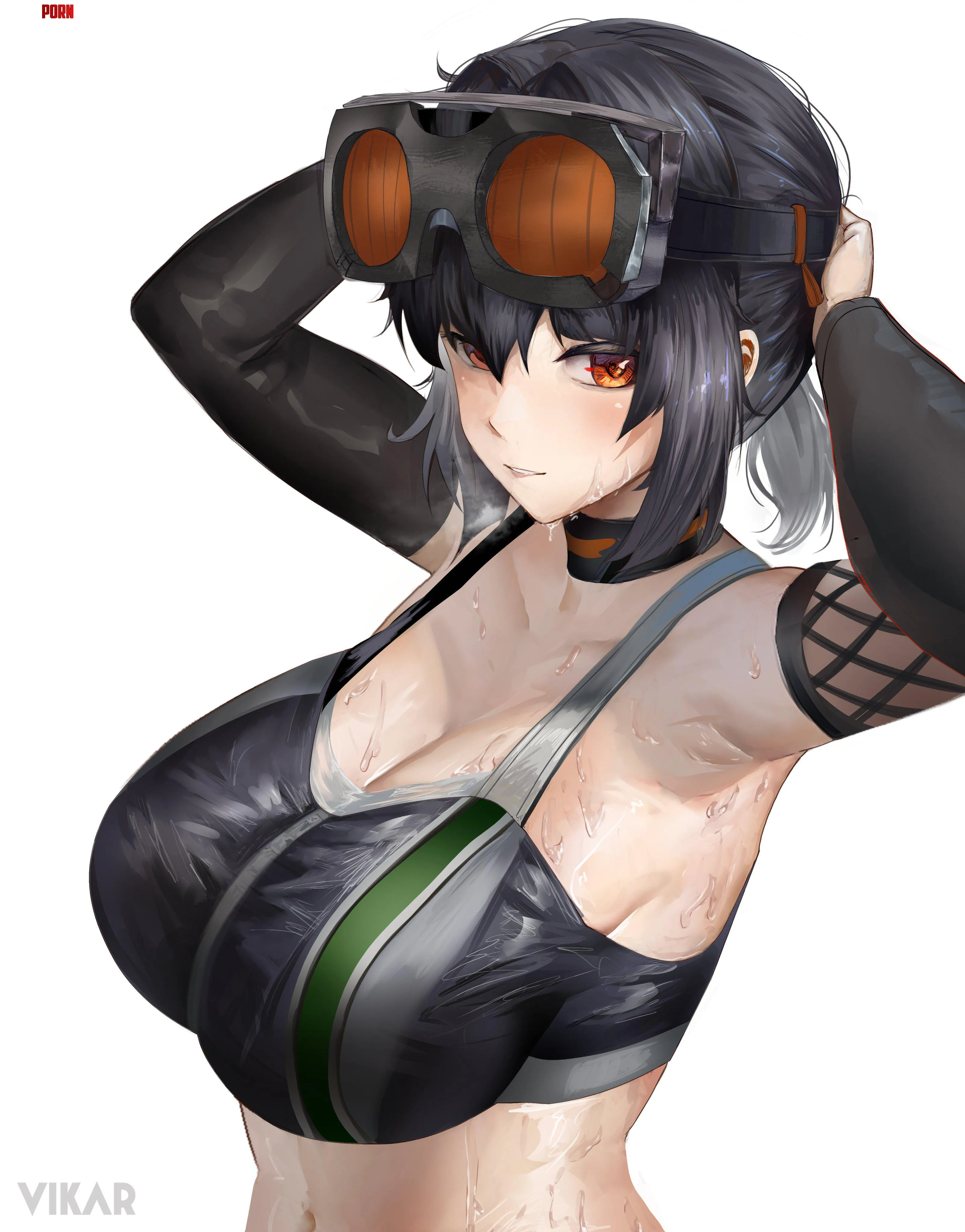 Mommy sweaty body and armpits🥵🥵😋 by Square-Paper-2846